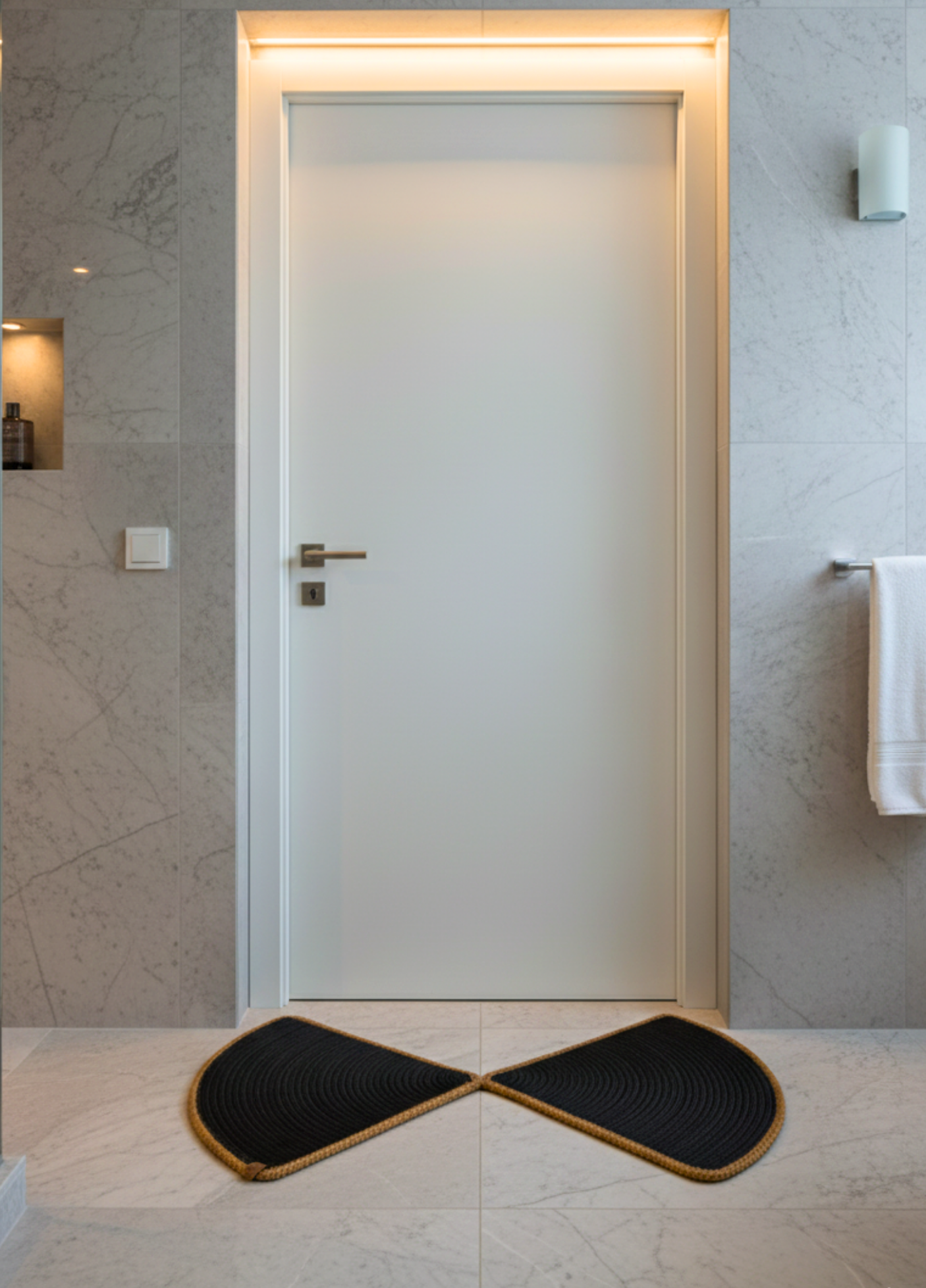 NatureLuxe Jute Toilet Seat Mat