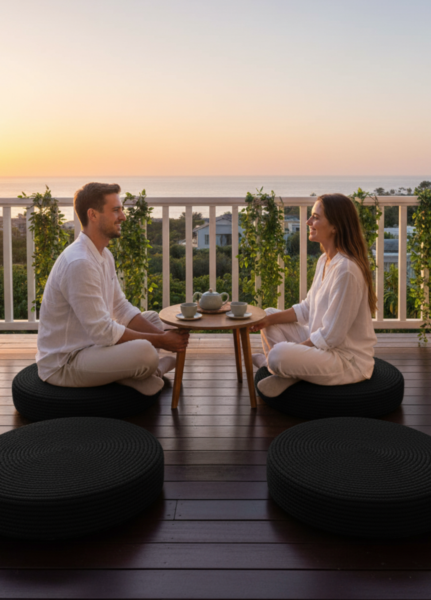 SOFA Minder Jüt Meditasyon Yastığı