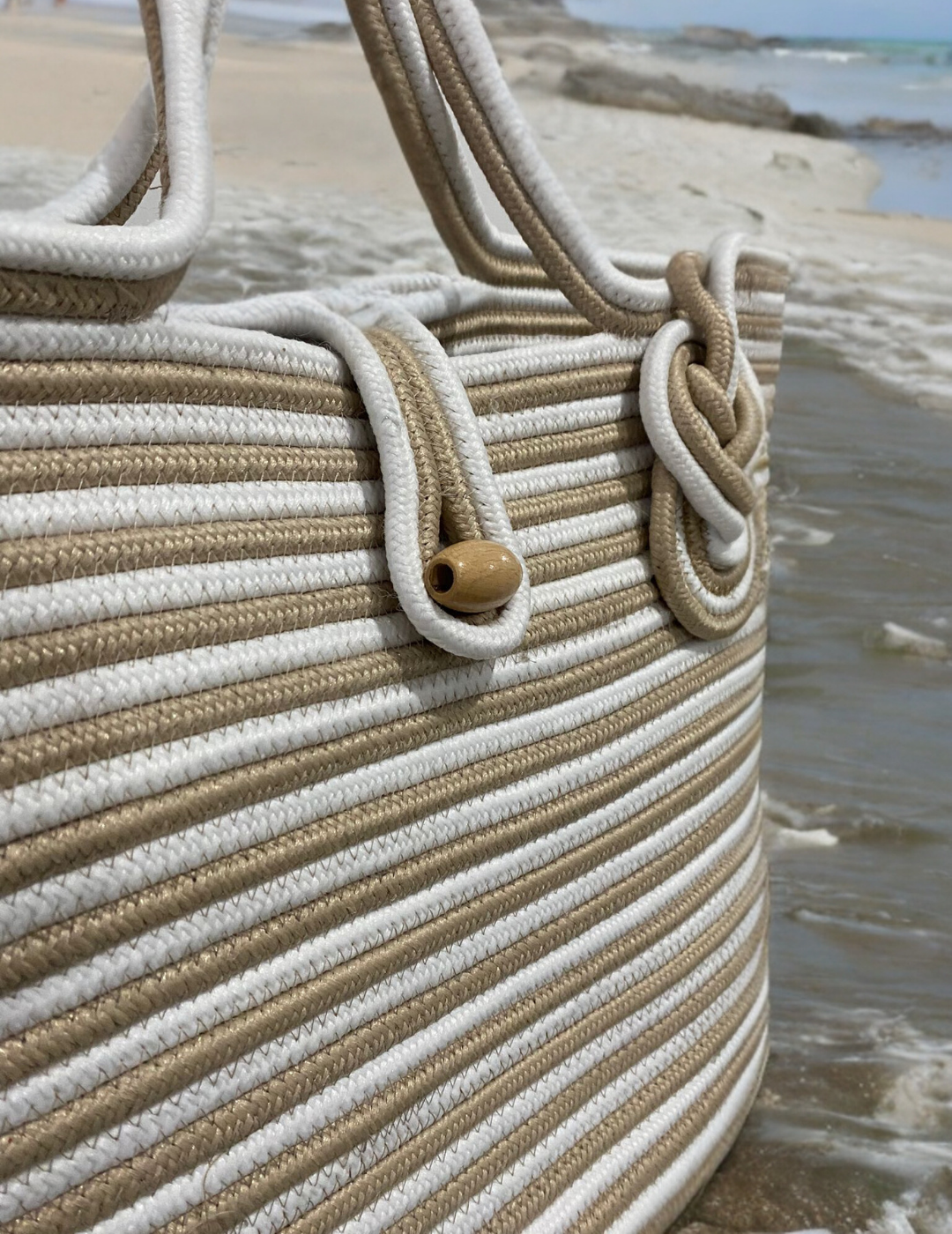 JUTE BEACH BAG