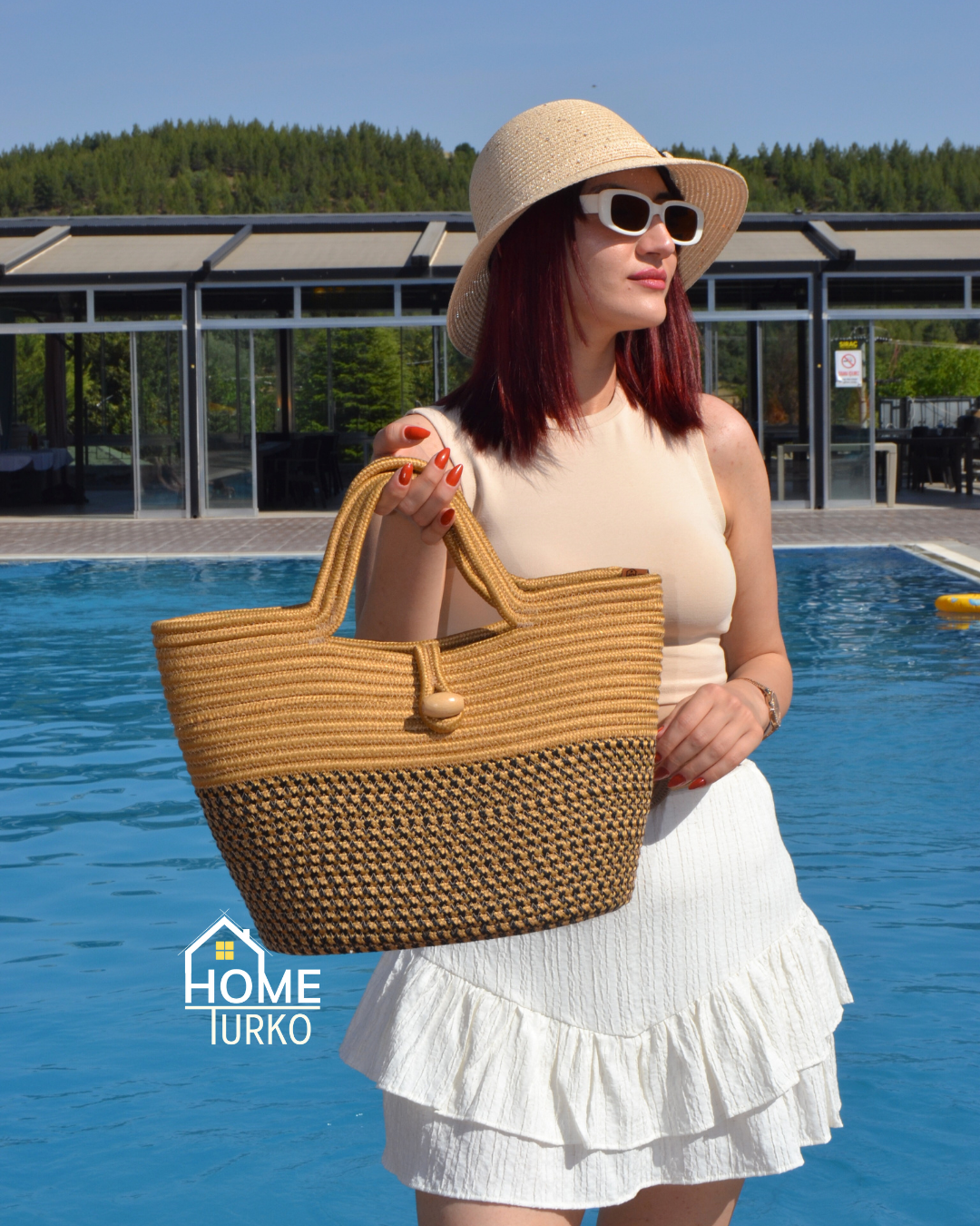 Jute Decorative Bohemian Bag