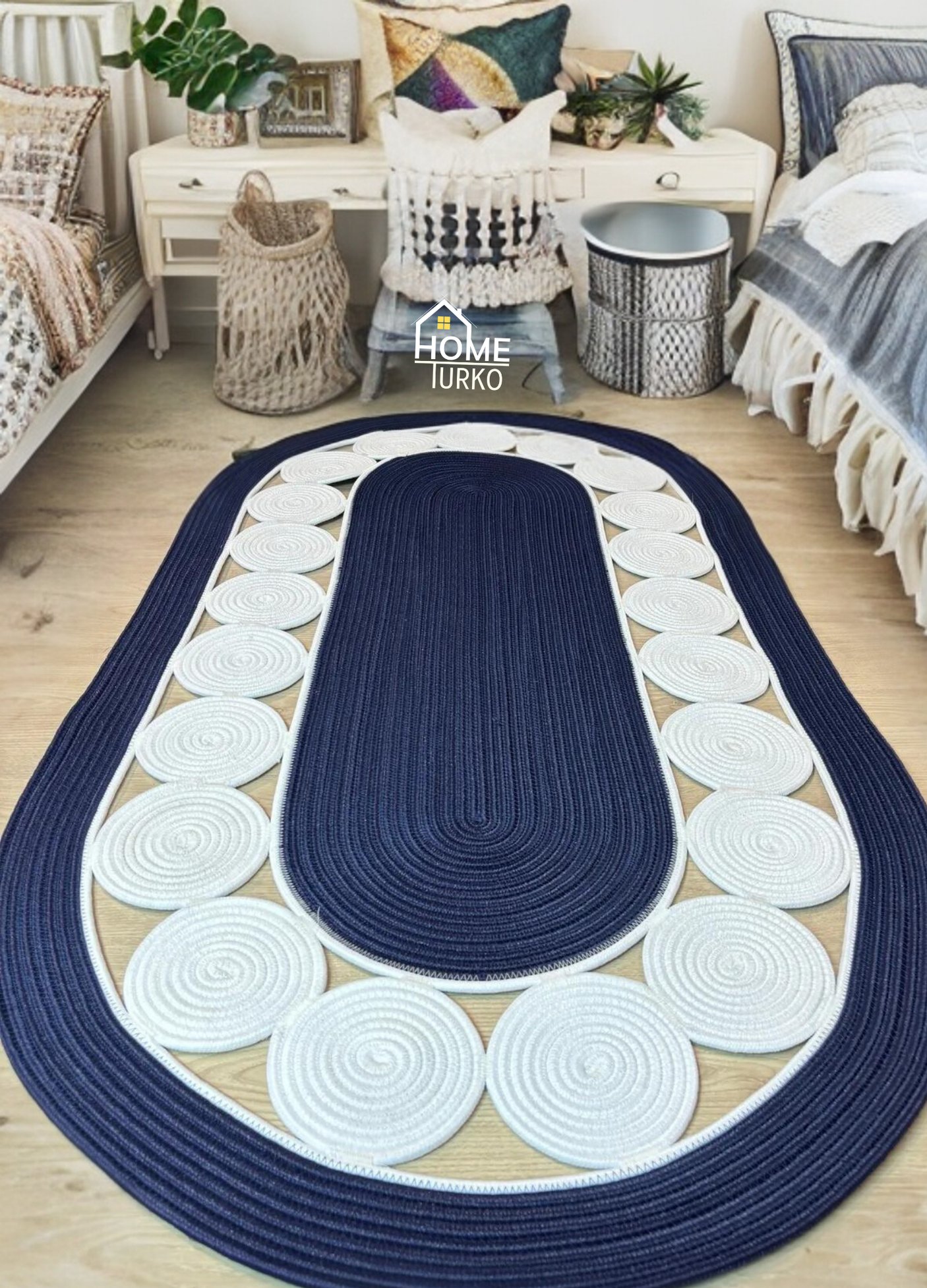 Bohemian Carpet & Rug & Doormat Daisy