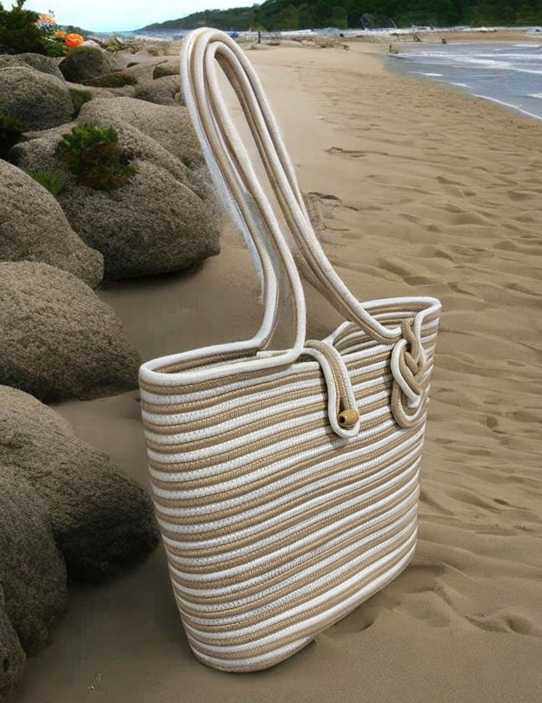 JUTE BEACH BAG