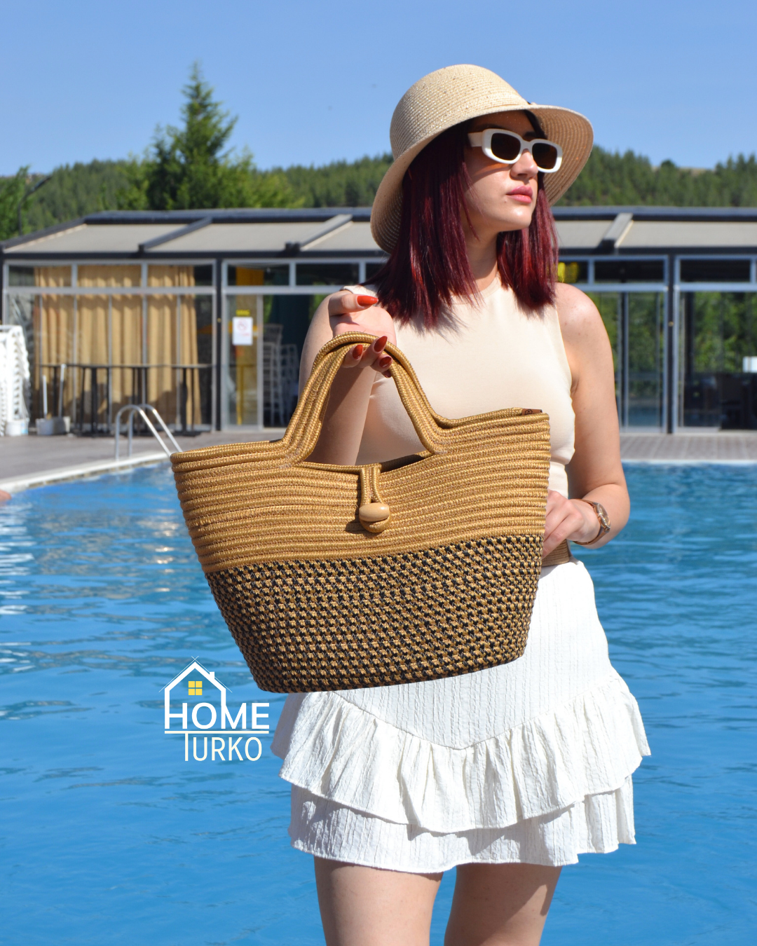 Jute Decorative Bohemian Bag