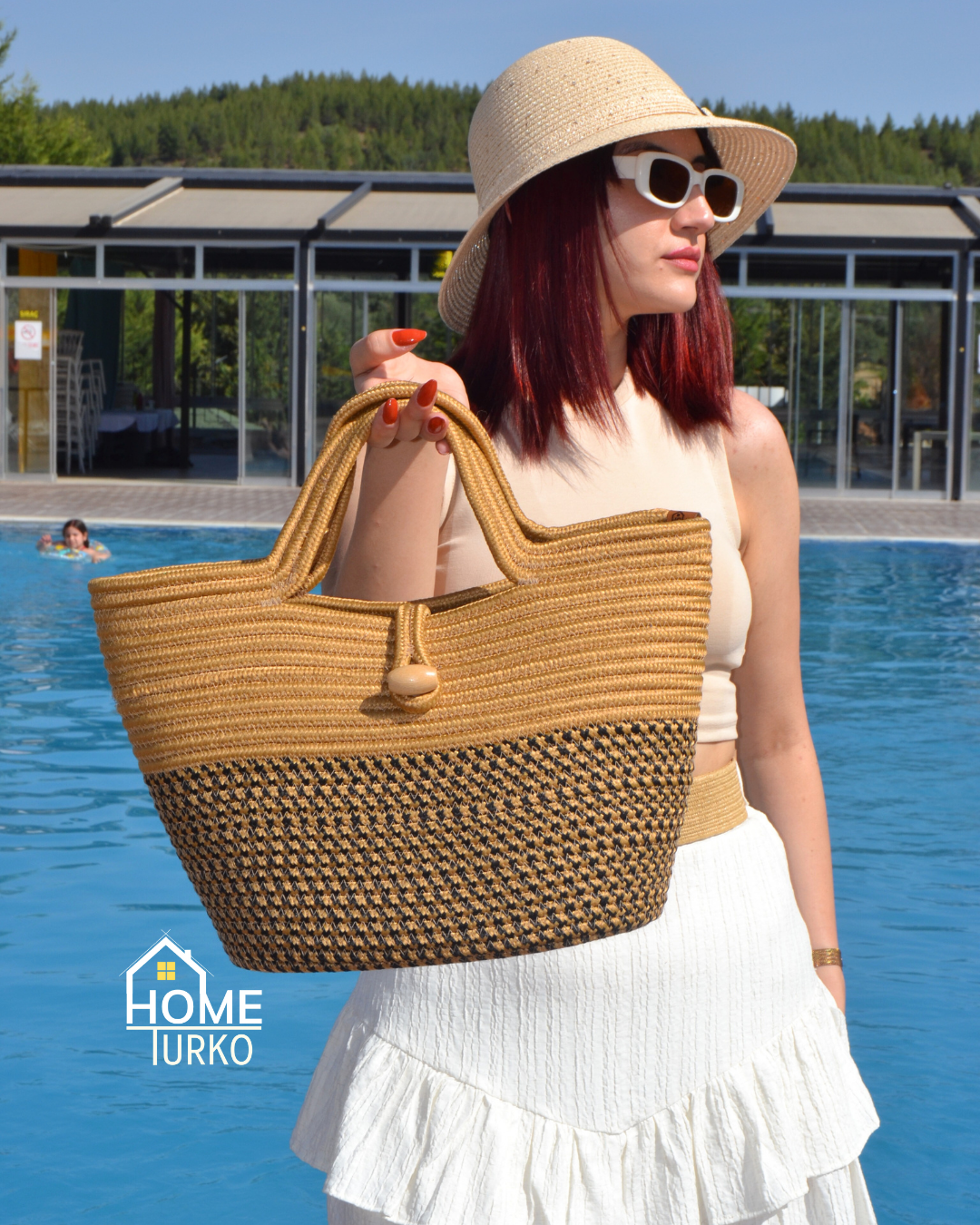 Jute Decorative Bohemian Bag