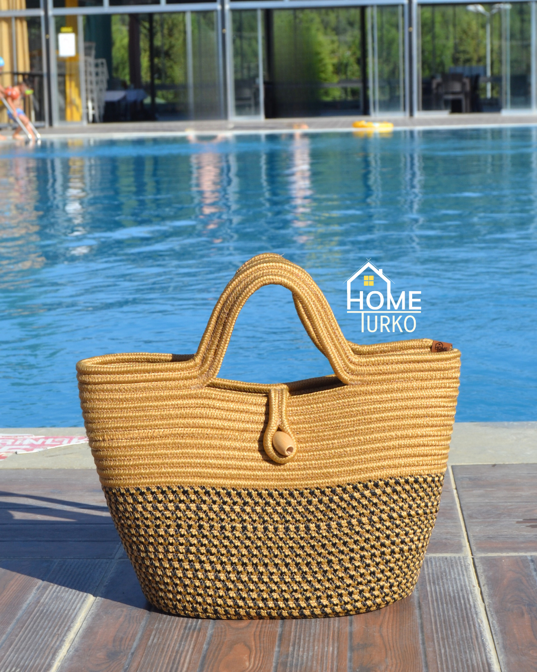 Jute Decorative Bohemian Bag