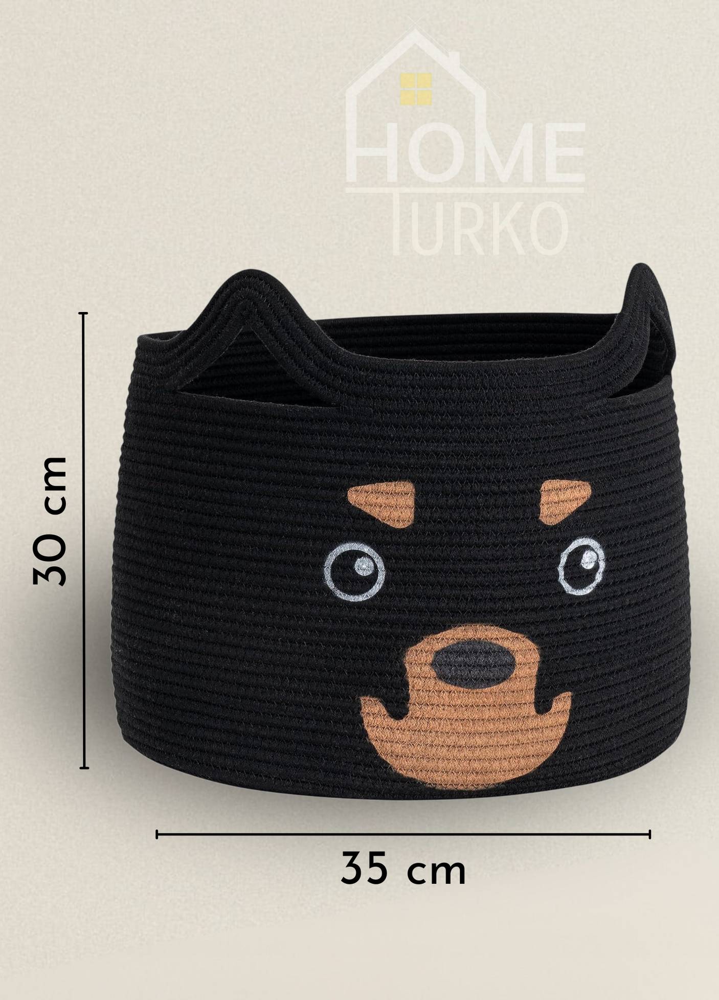 Bohemian Children's Room Toy Basket