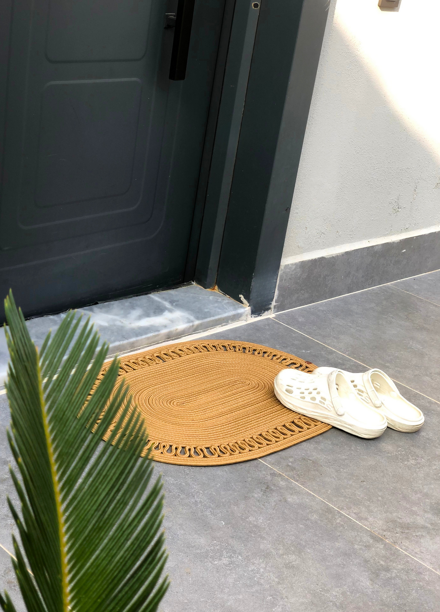 Jute Bohemian Patterned Doormat