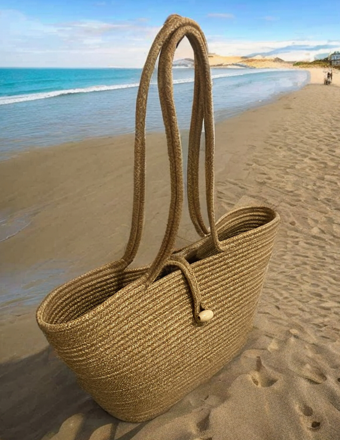 JUTE BEACH BAG