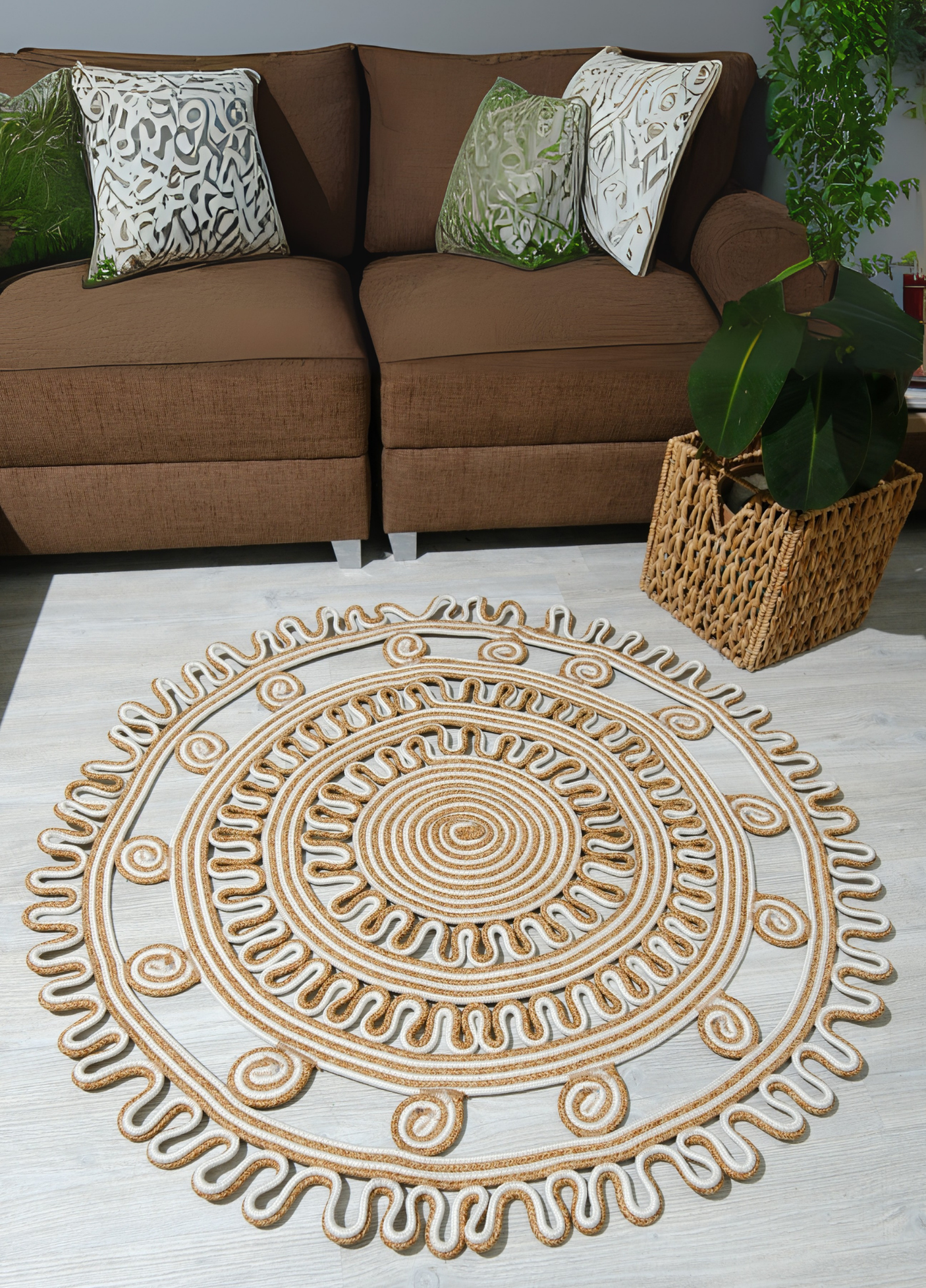 Elora Desenli Jüt Kilim Bohem