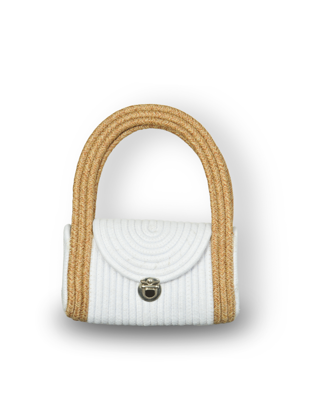 Mini Jute Wicker Clutch