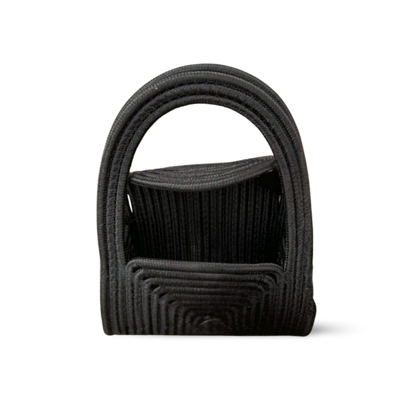 MINI JUTE CASUAL HANDBAGS PORTFOLIO