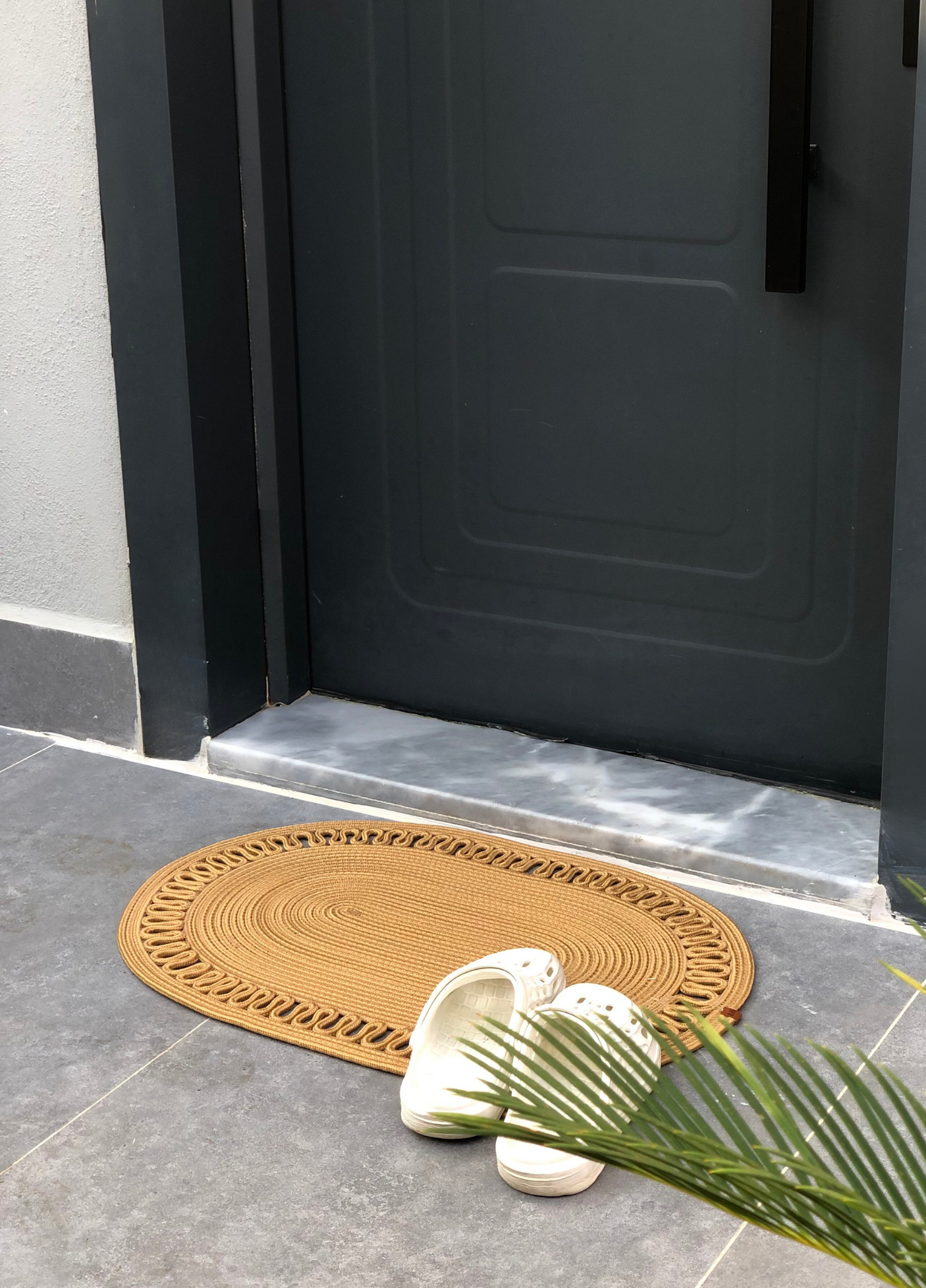 Jute Bohemian Patterned Doormat