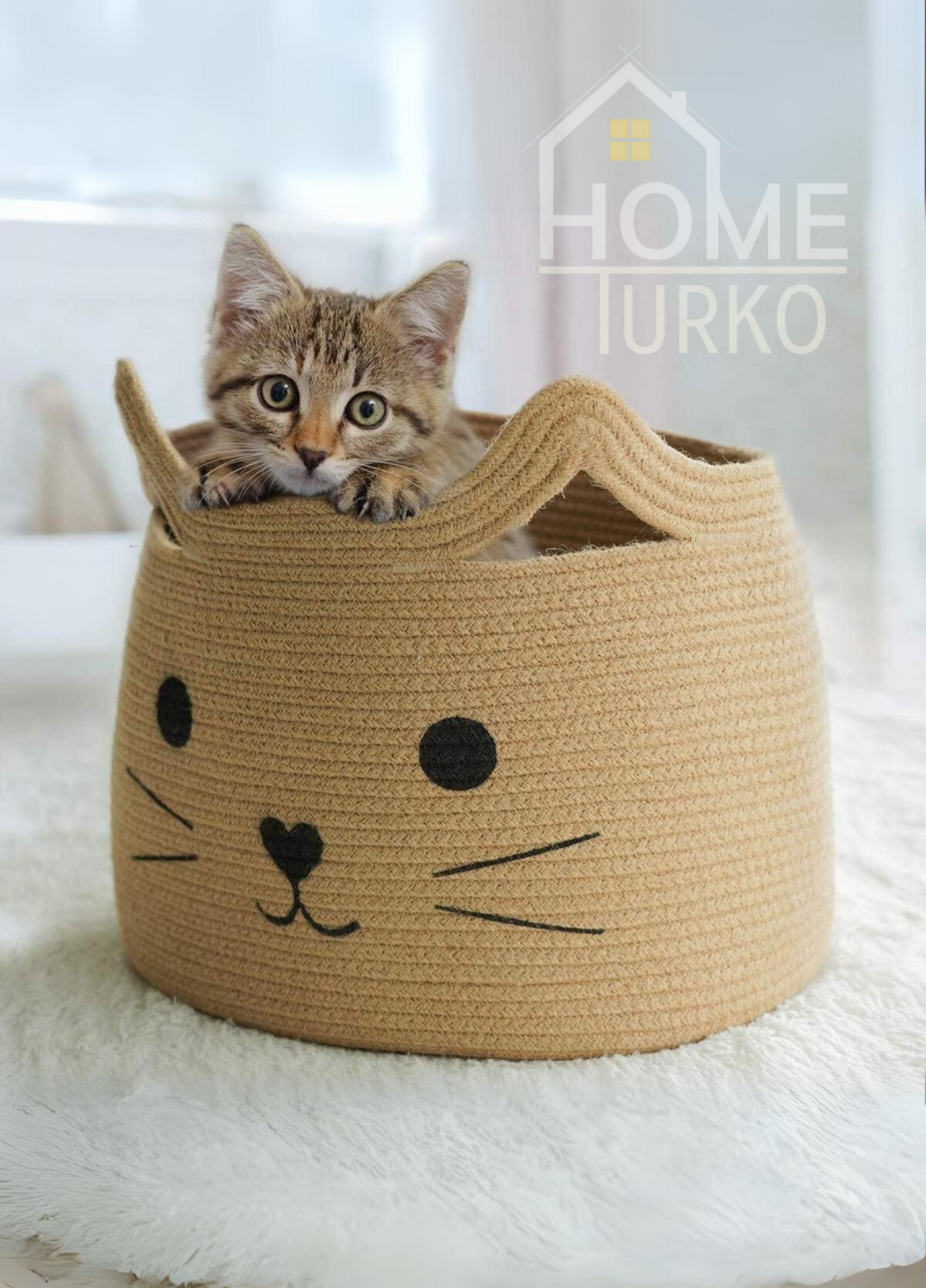 Bohem Çocuk Odası Oyuncak Sepeti