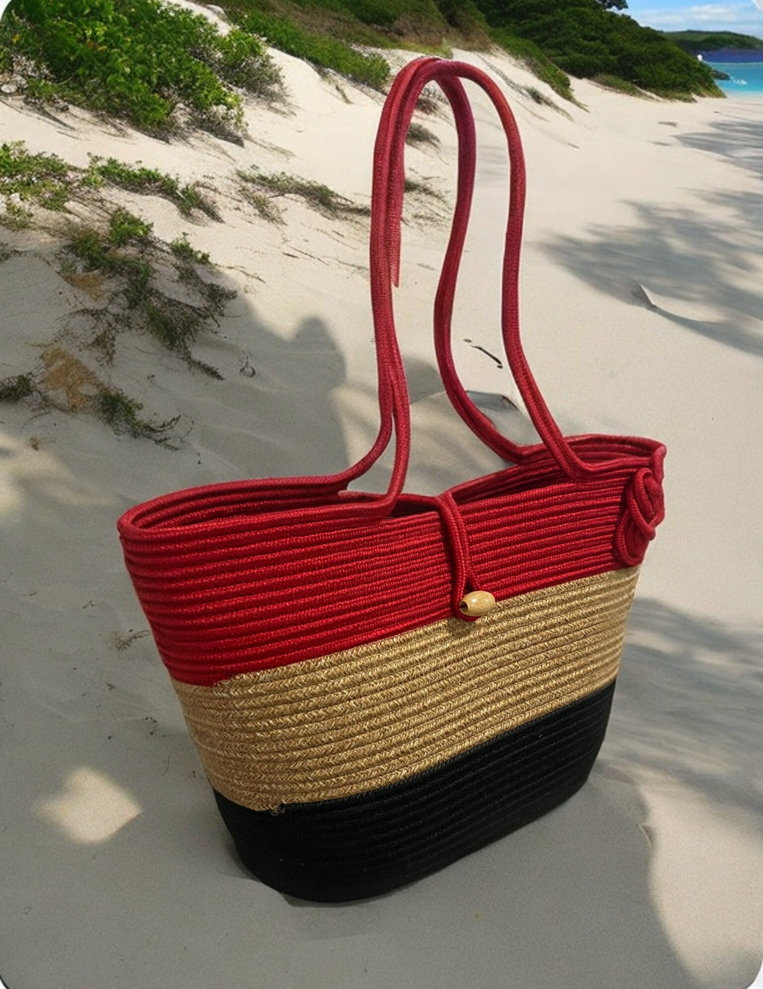 Jute Women's Beach Bag