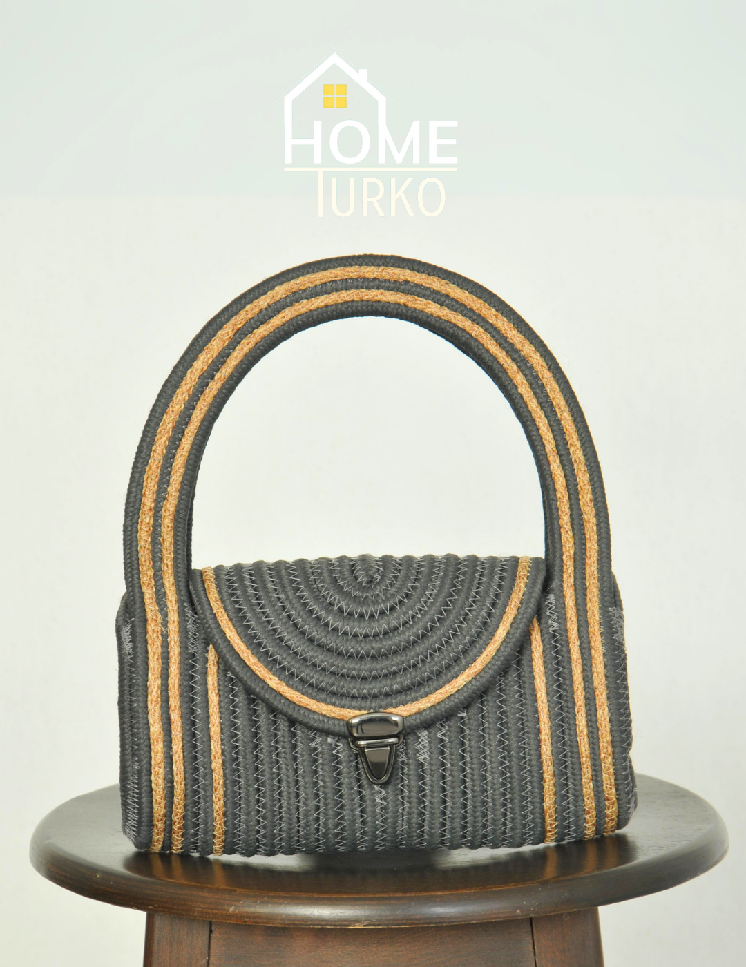 Mini Jute Wicker Clutch