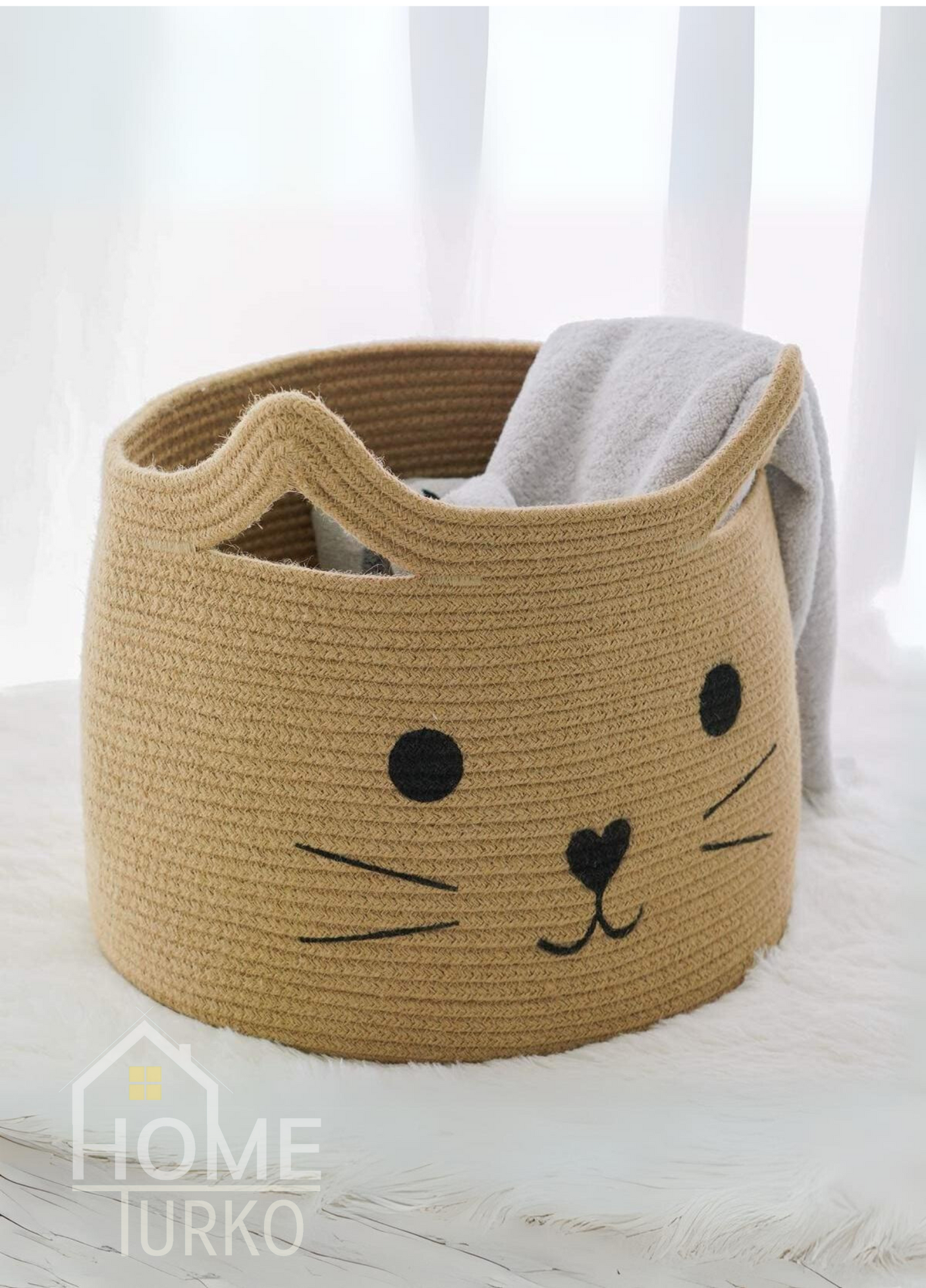 Bohem Çocuk Odası Oyuncak Sepeti