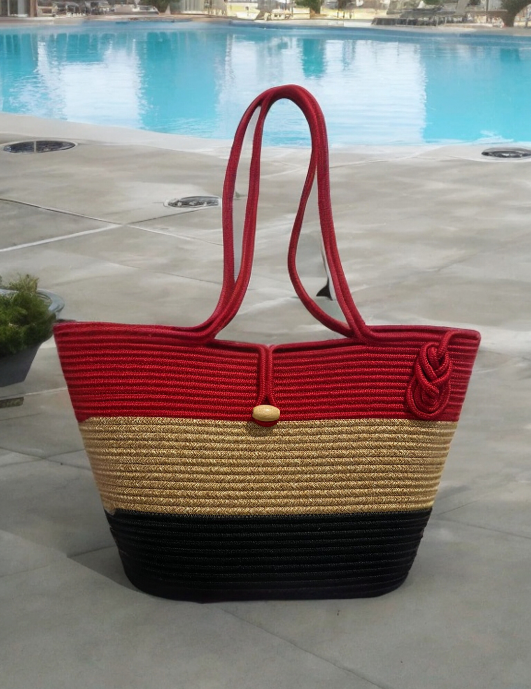 Jute Women's Beach Bag