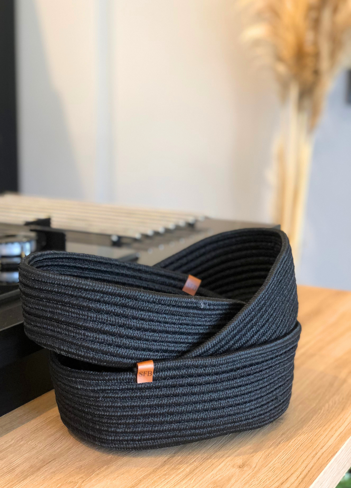 Triple Bohemian Organizer Basket Set