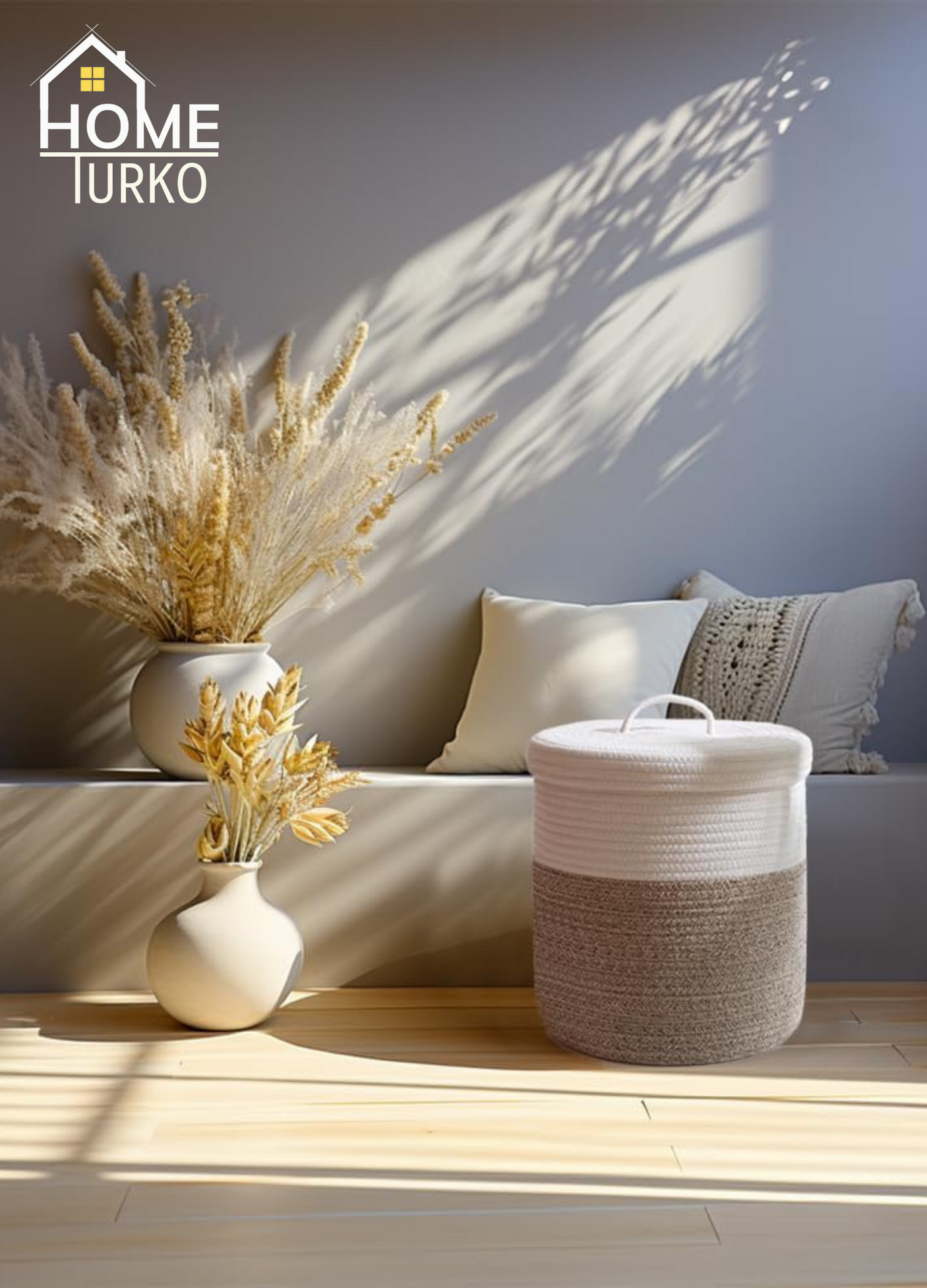 Laundry Basket Organizer Basket with Lid