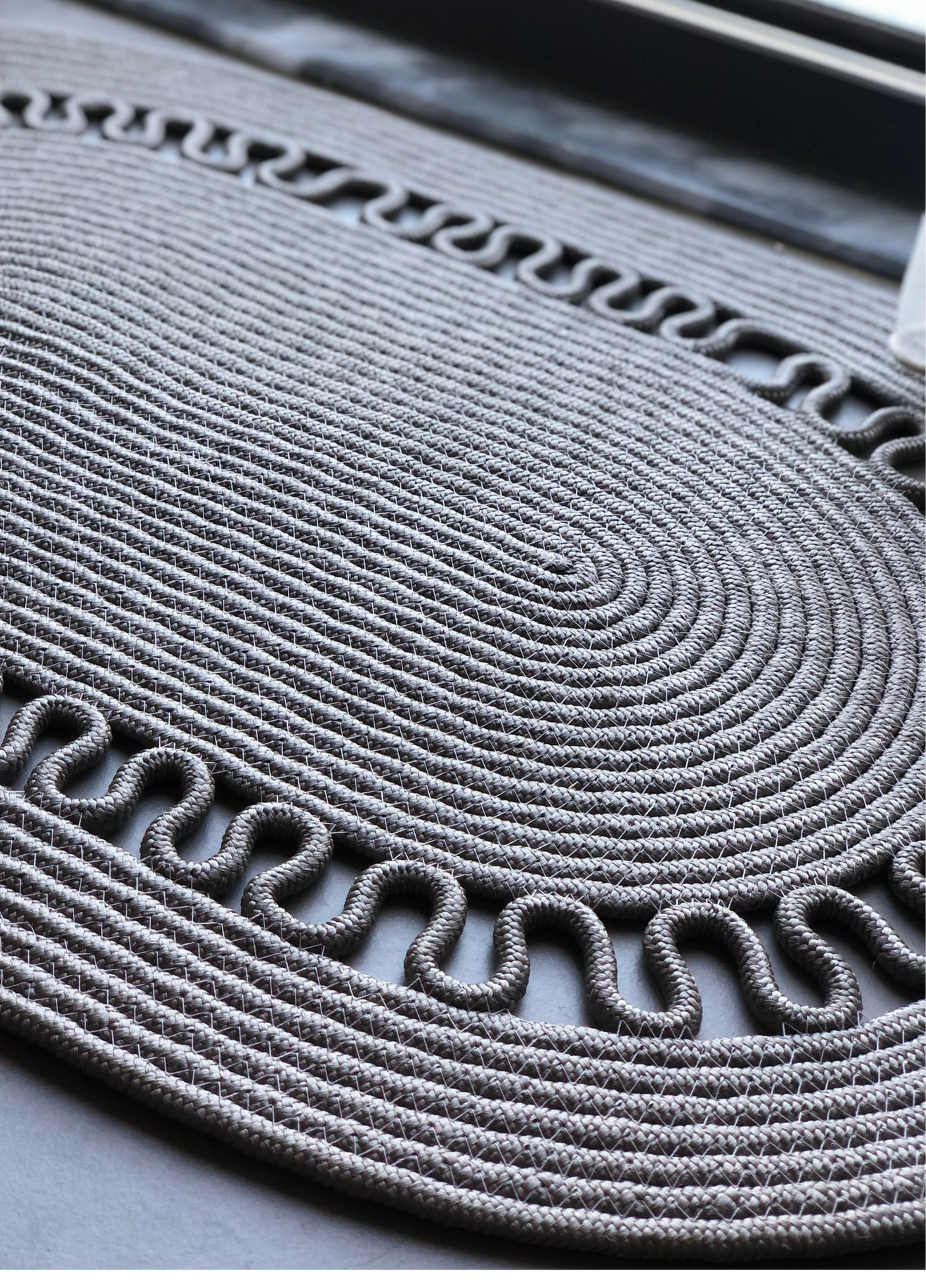 Jute Bohemian Patterned Doormat