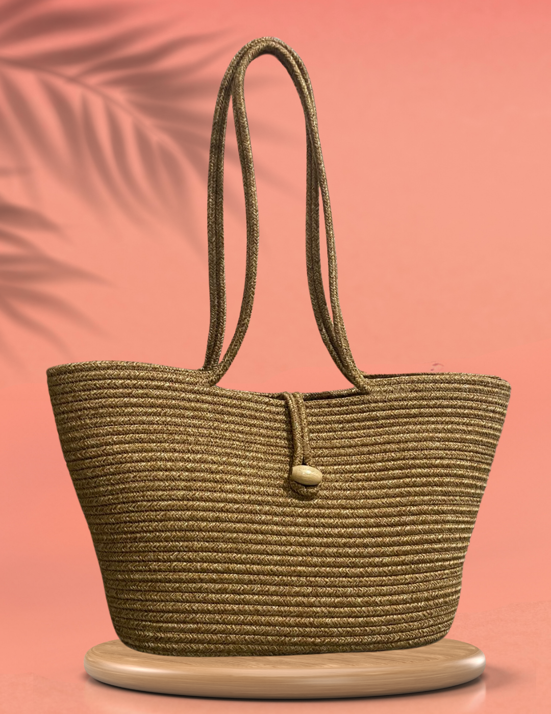 JUTE BEACH BAG