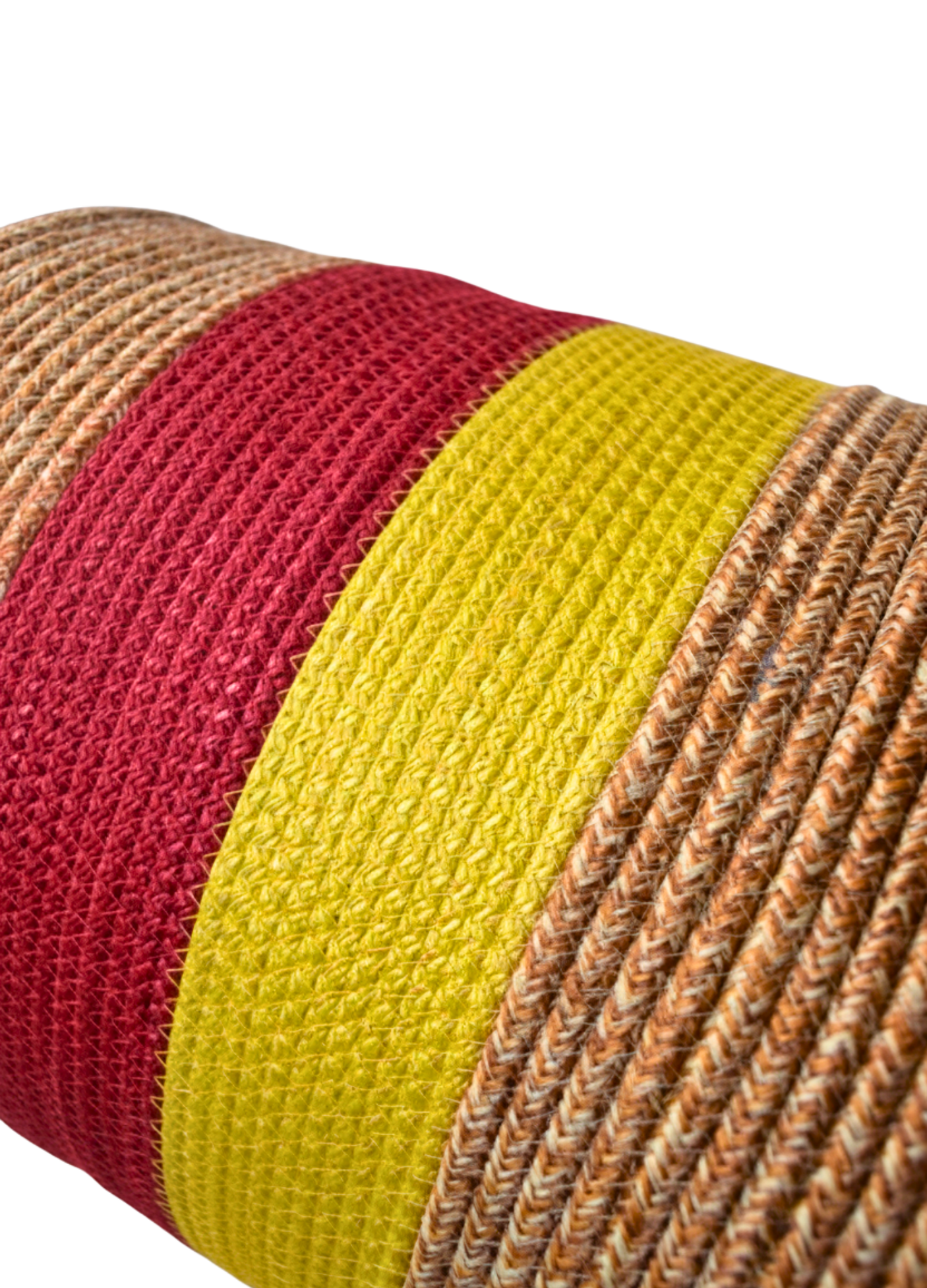 Handmade Jute Team Basket | Decorative and Multi-Purpose Storage Basket in Fan Colors