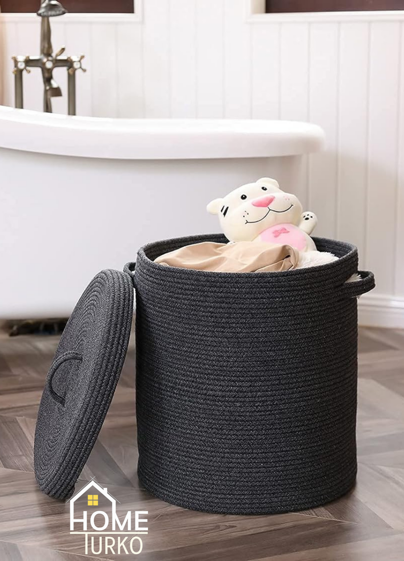 Laundry Basket Organizer Basket with Lid