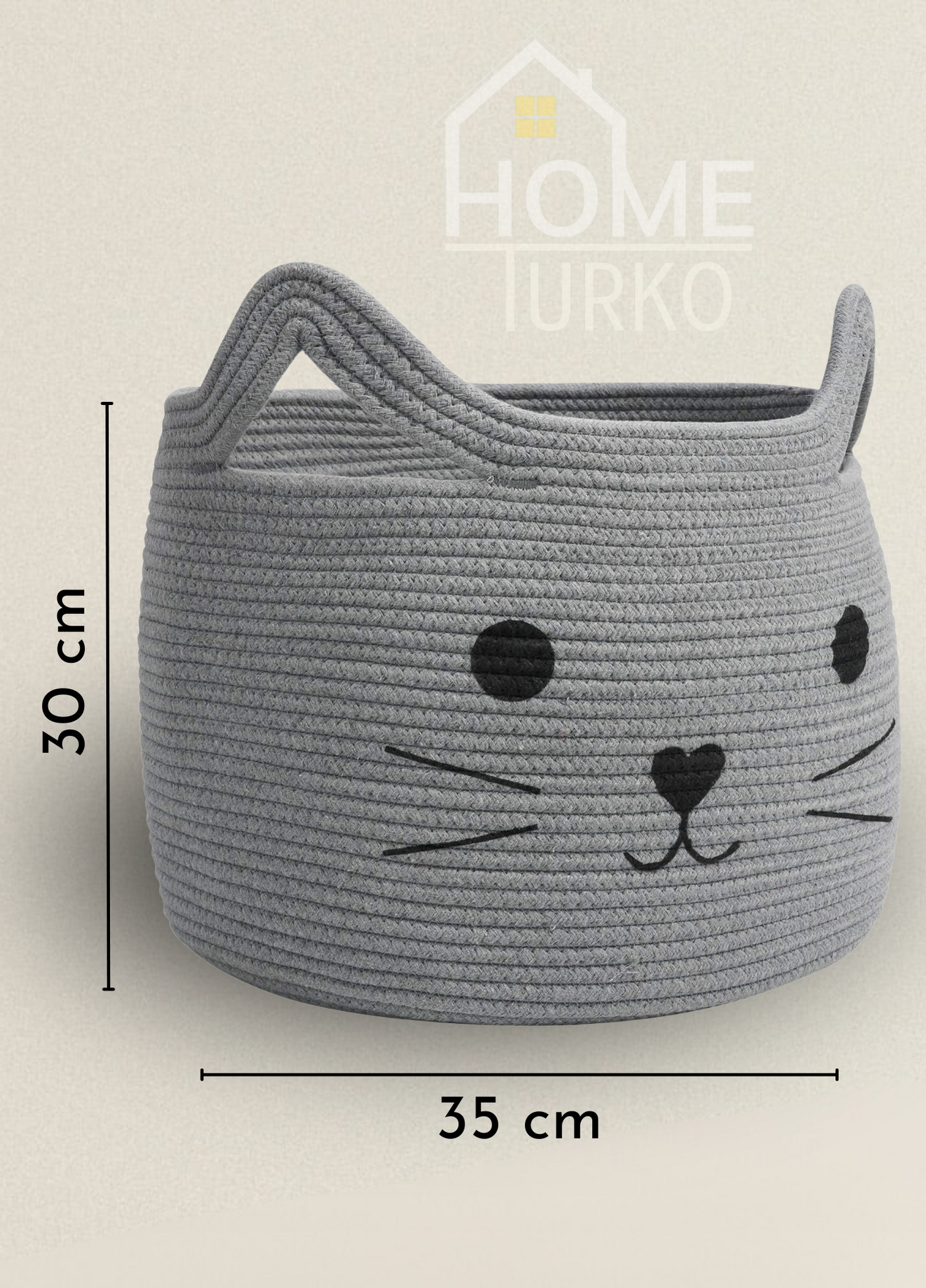 Bohemian Children's Room Toy Basket