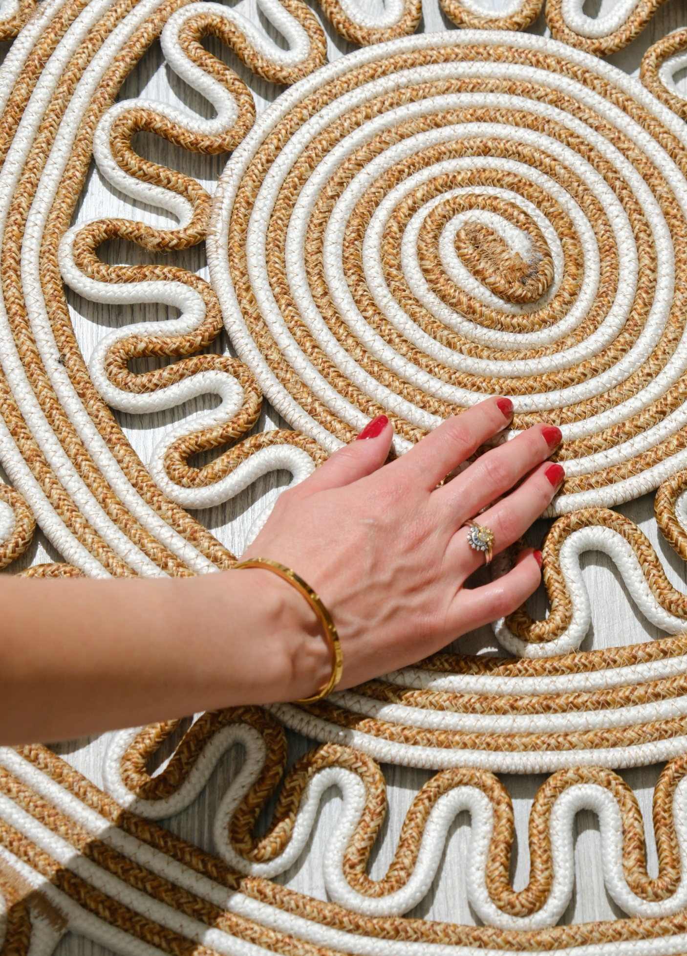 Elora Desenli Jüt Kilim Bohem