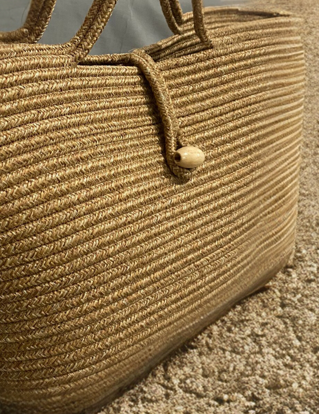 JUTE BEACH BAG
