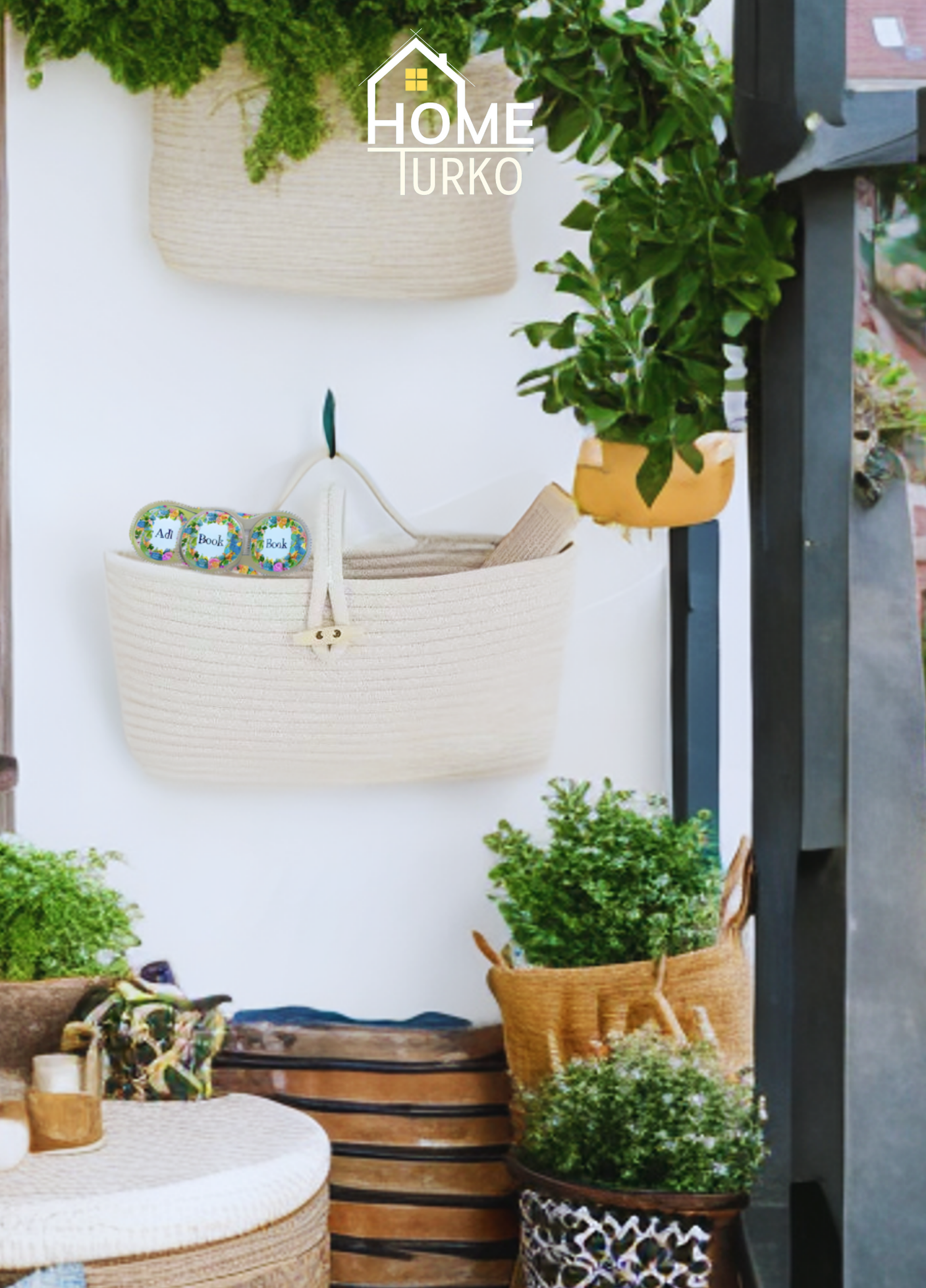 Askılı Bohem Sepet Düzenleyici