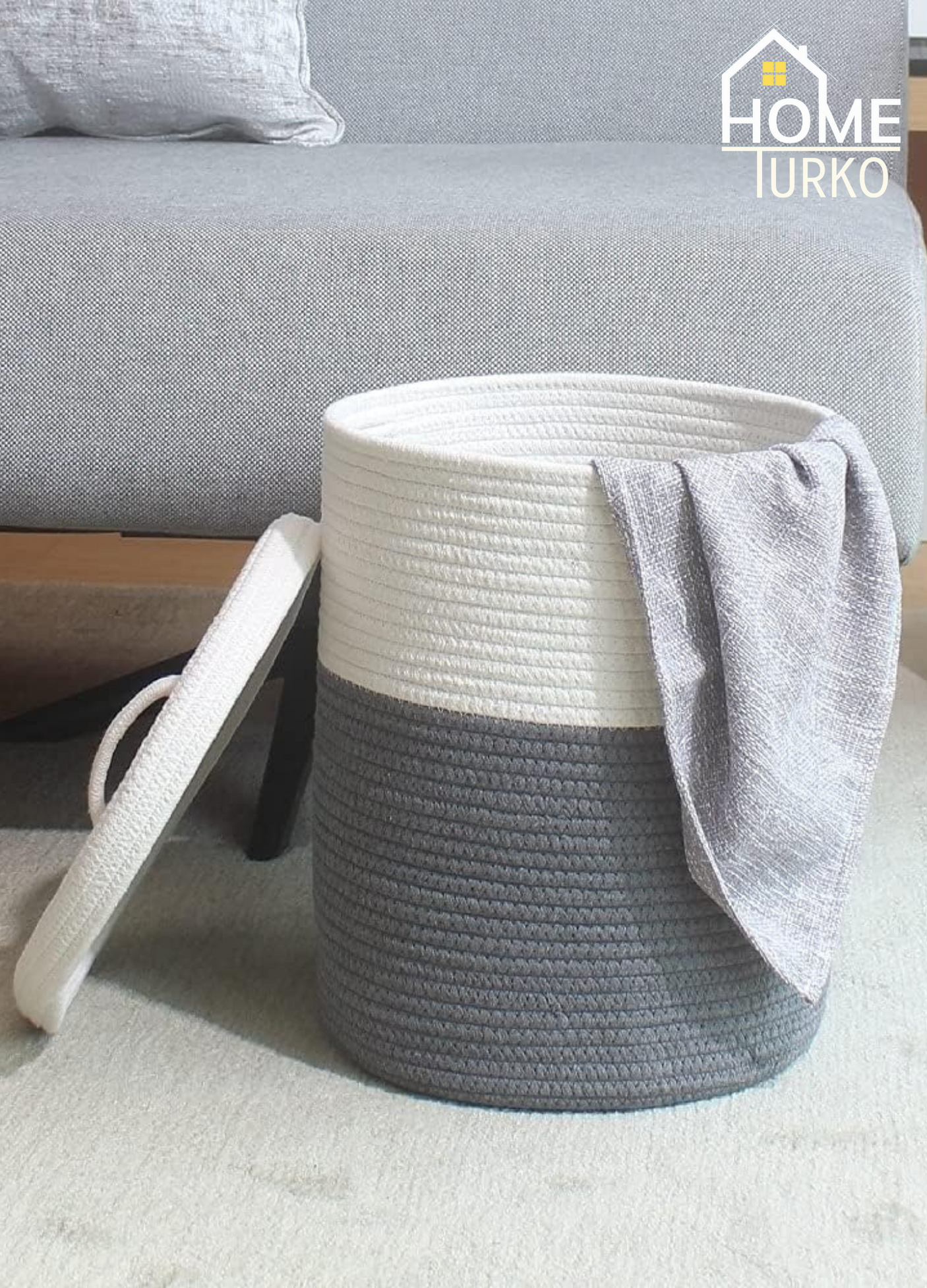 Laundry Basket Organizer Basket with Lid