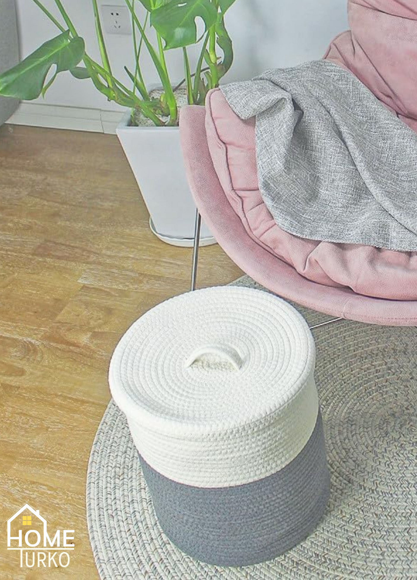 Laundry Basket Organizer Basket with Lid