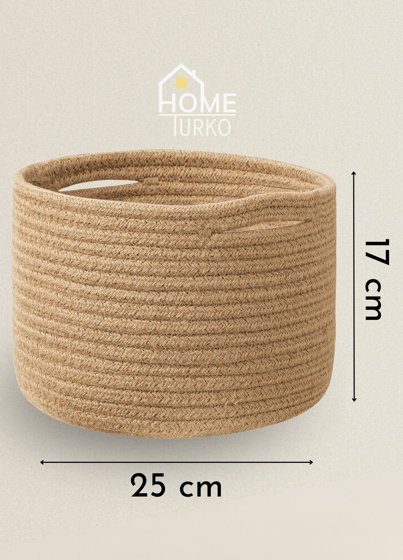 Jute Bohemian Flowerpot / Basket