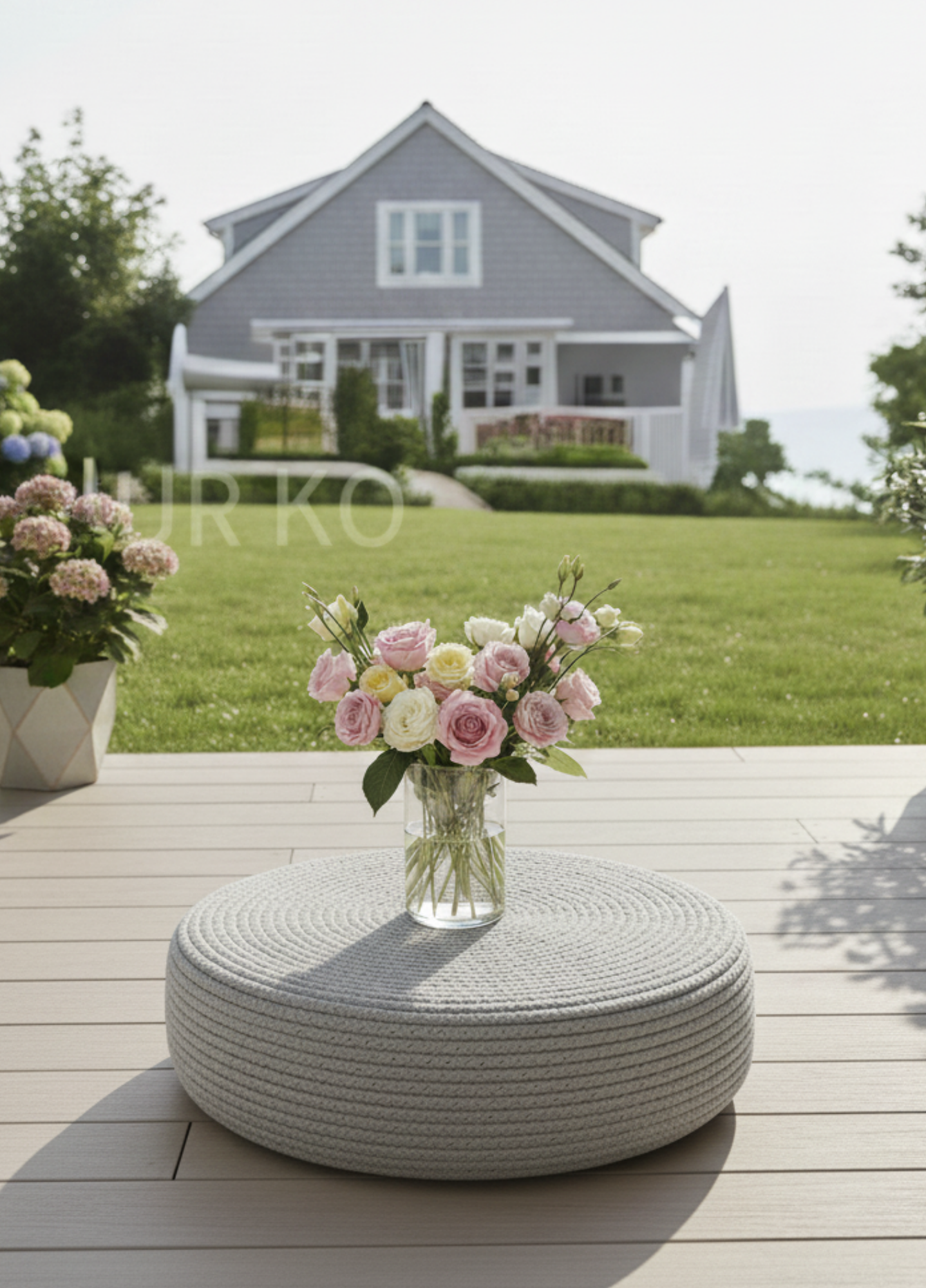 SOFA Minder Jüt Meditasyon Yastığı