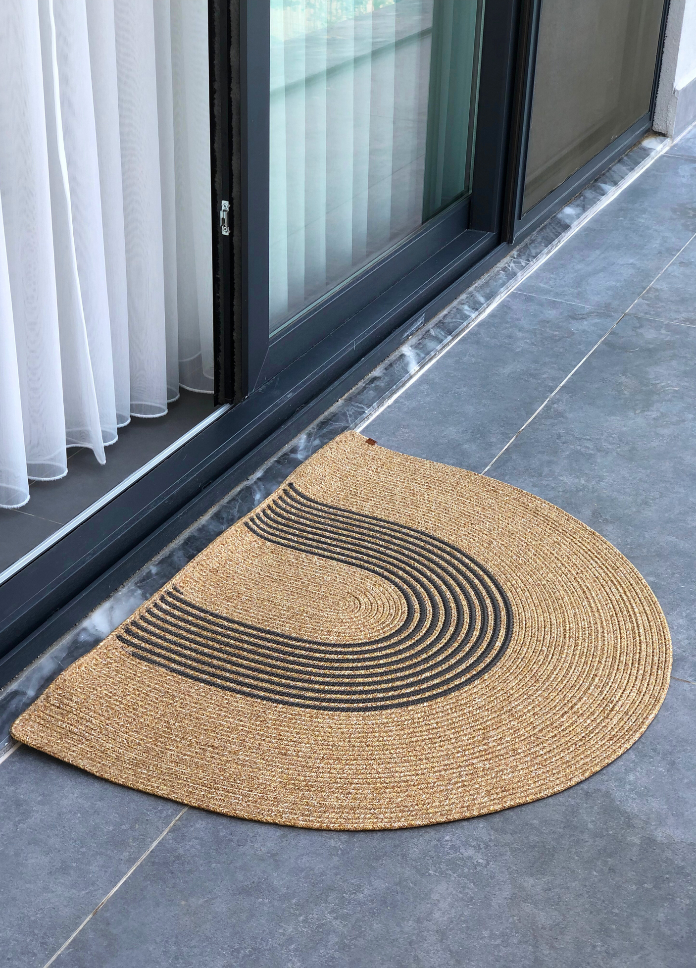 Bohemian Wicker Color Doormat