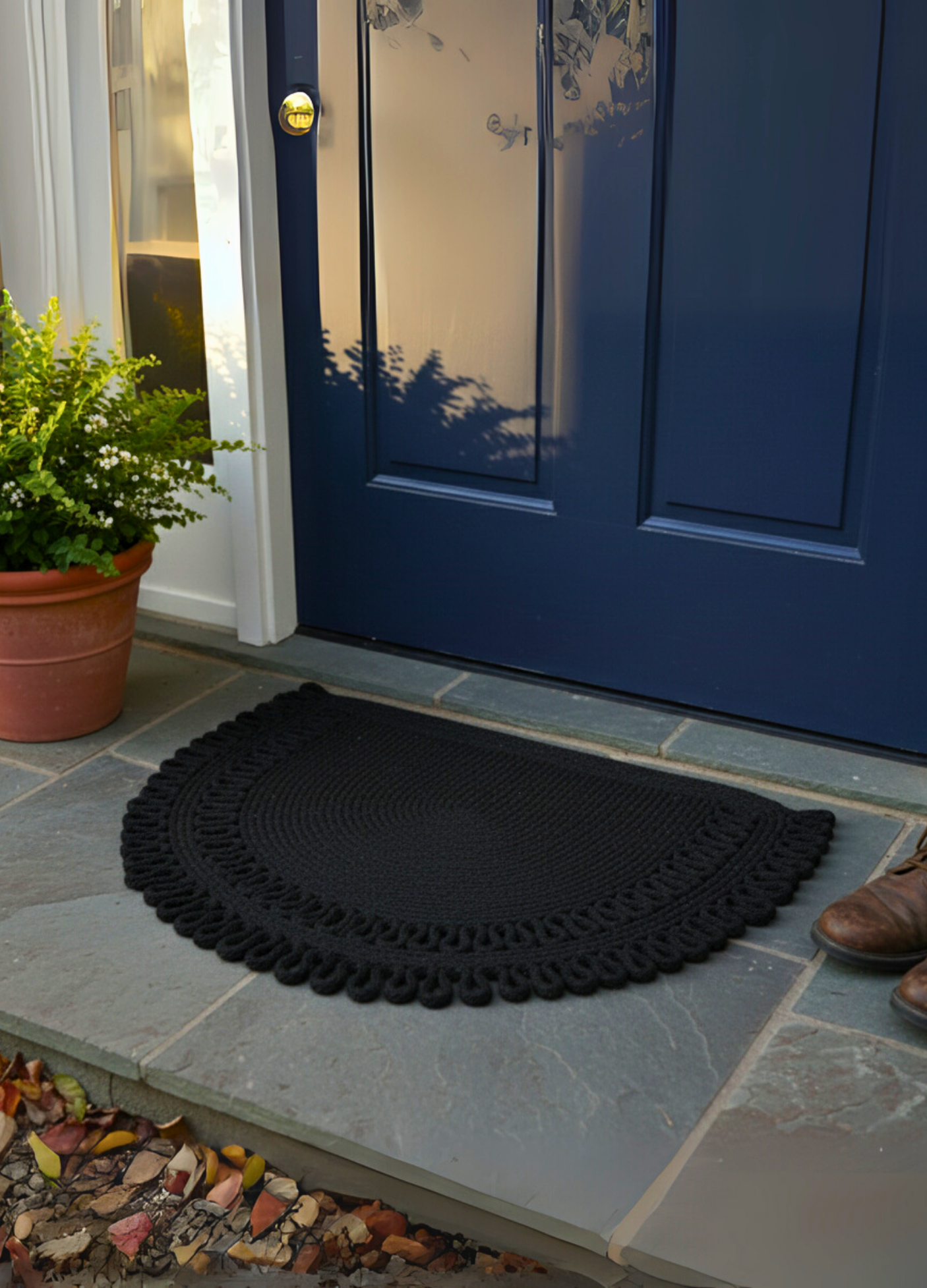 HANDWOVEN JUTE DOORWELCOME MAT