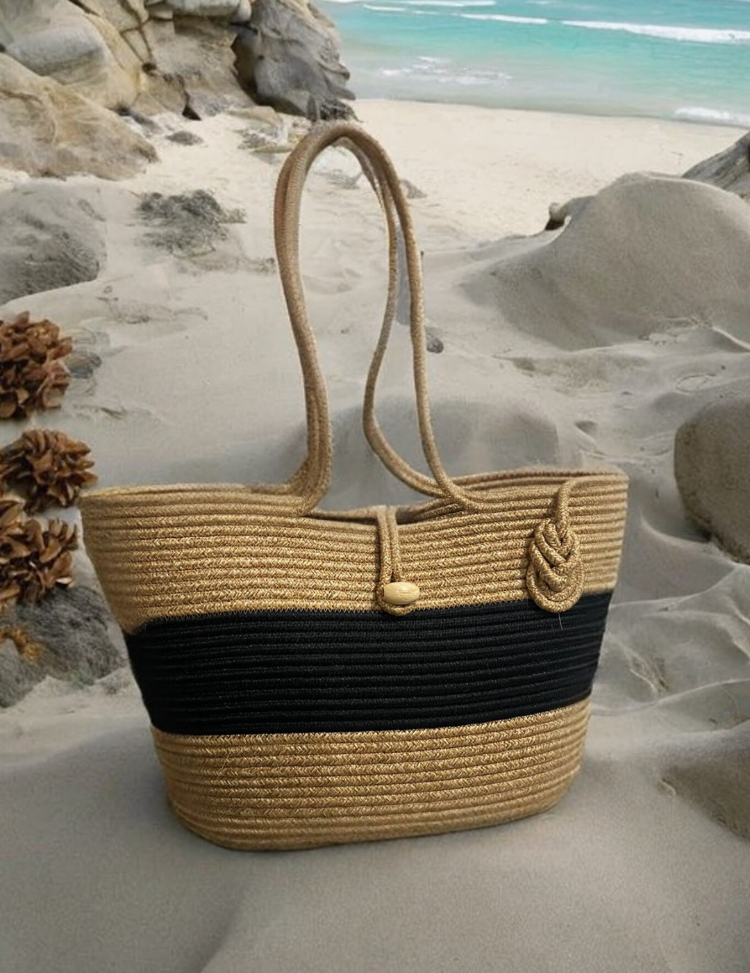 Jute Women's Beach Bag