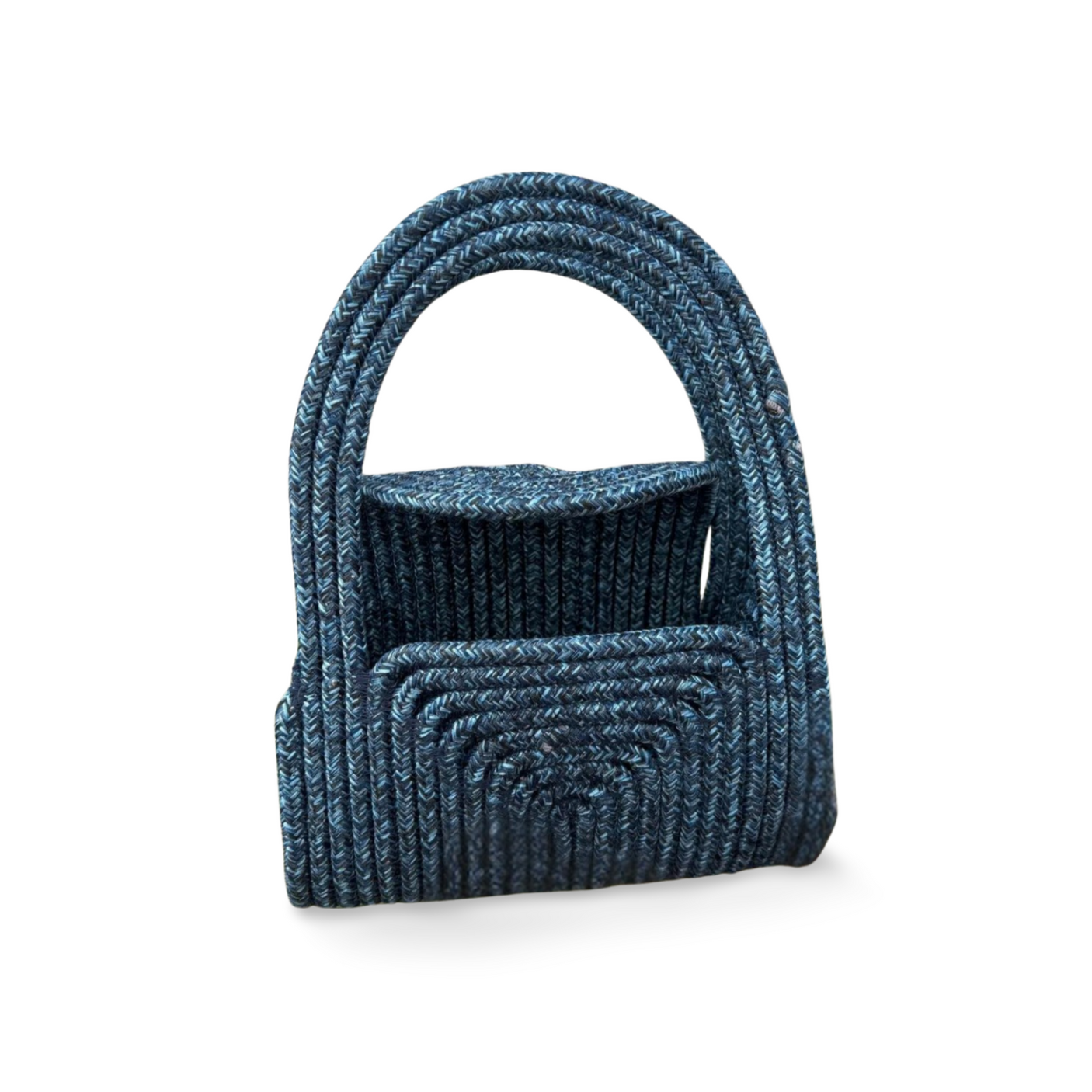 MINI JUTE CASUAL HANDBAGS PORTFOLIO