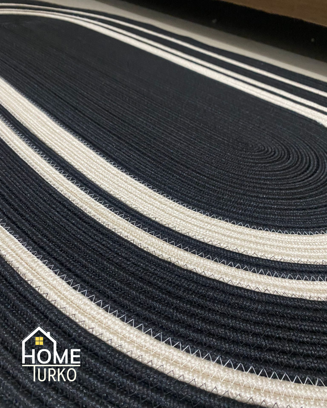 Jute Bohemian Carpet & Rug & Mat