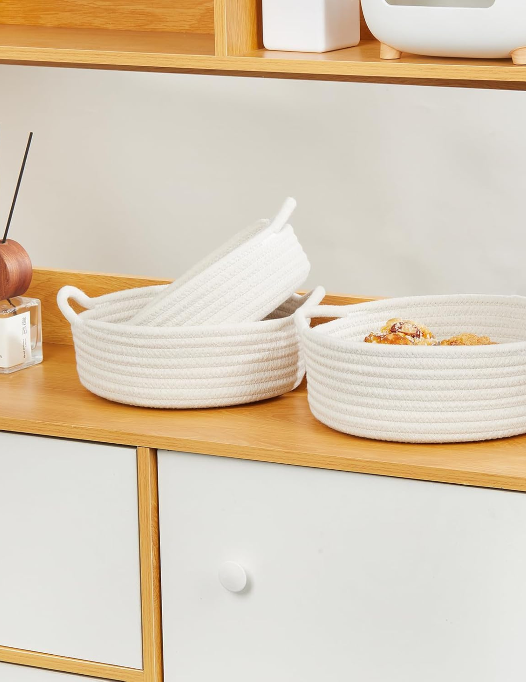 5-Piece Bohemian Organizer Basket Set