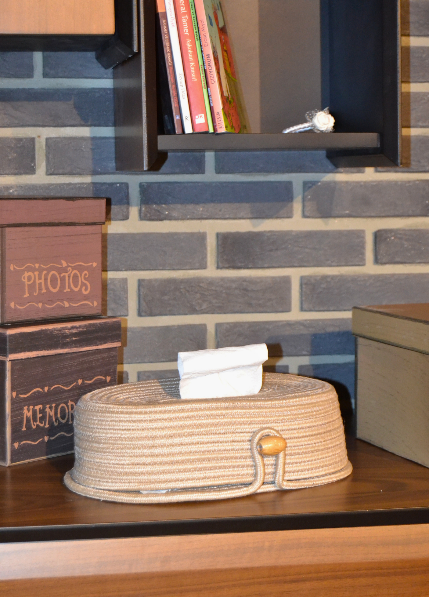 Oval Design Minimalist Napkin Holder