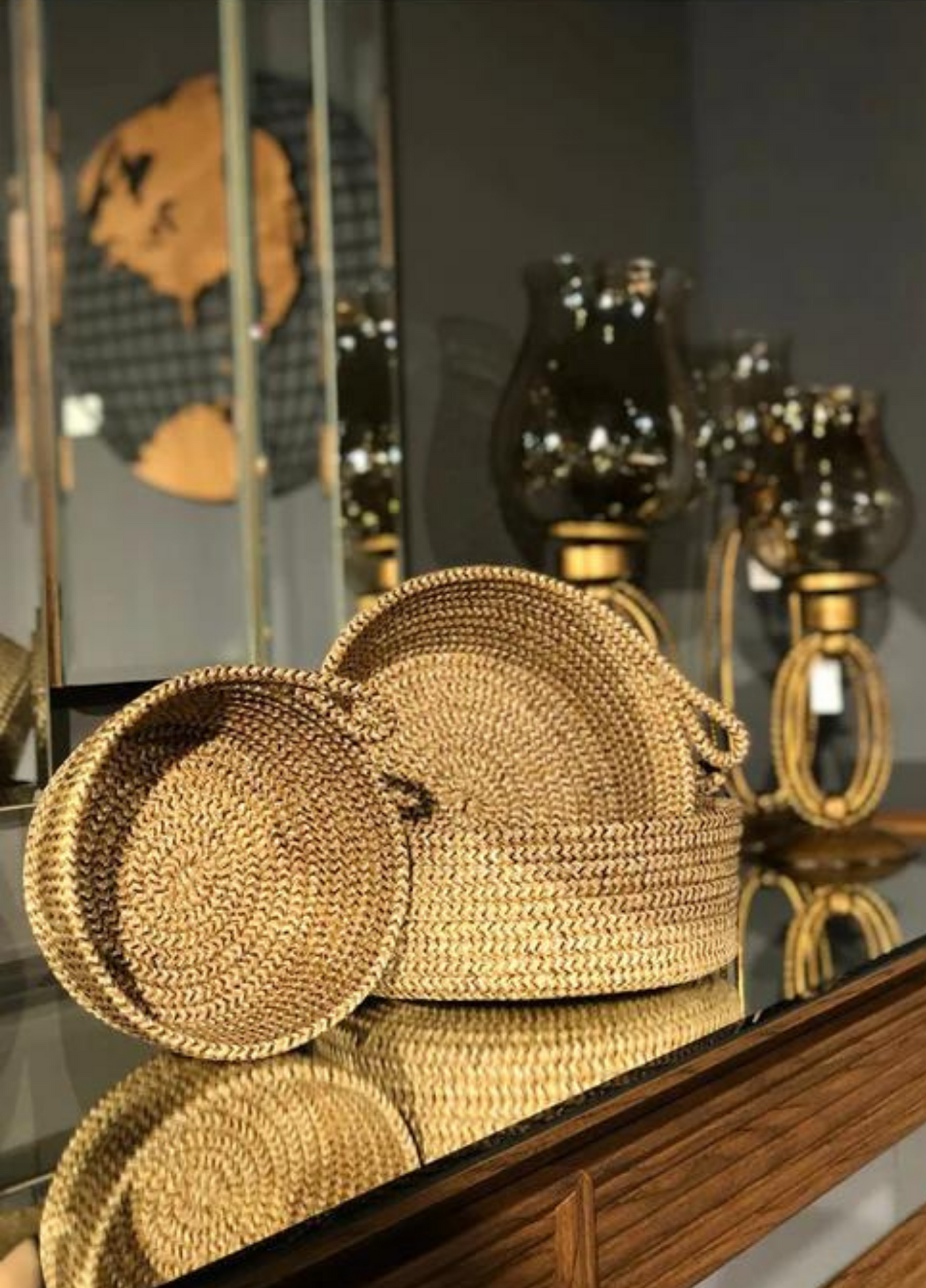 Triple Basket Set Organizer