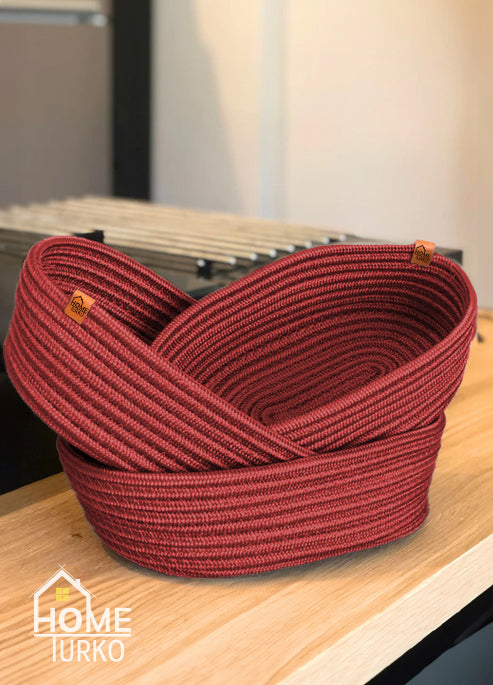 Triple Bohemian Organizer Basket Set