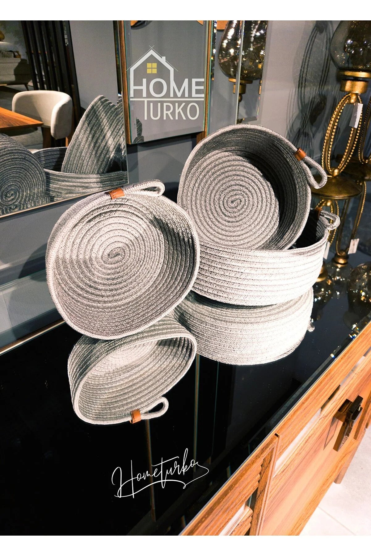 Triple Basket Set Organizer