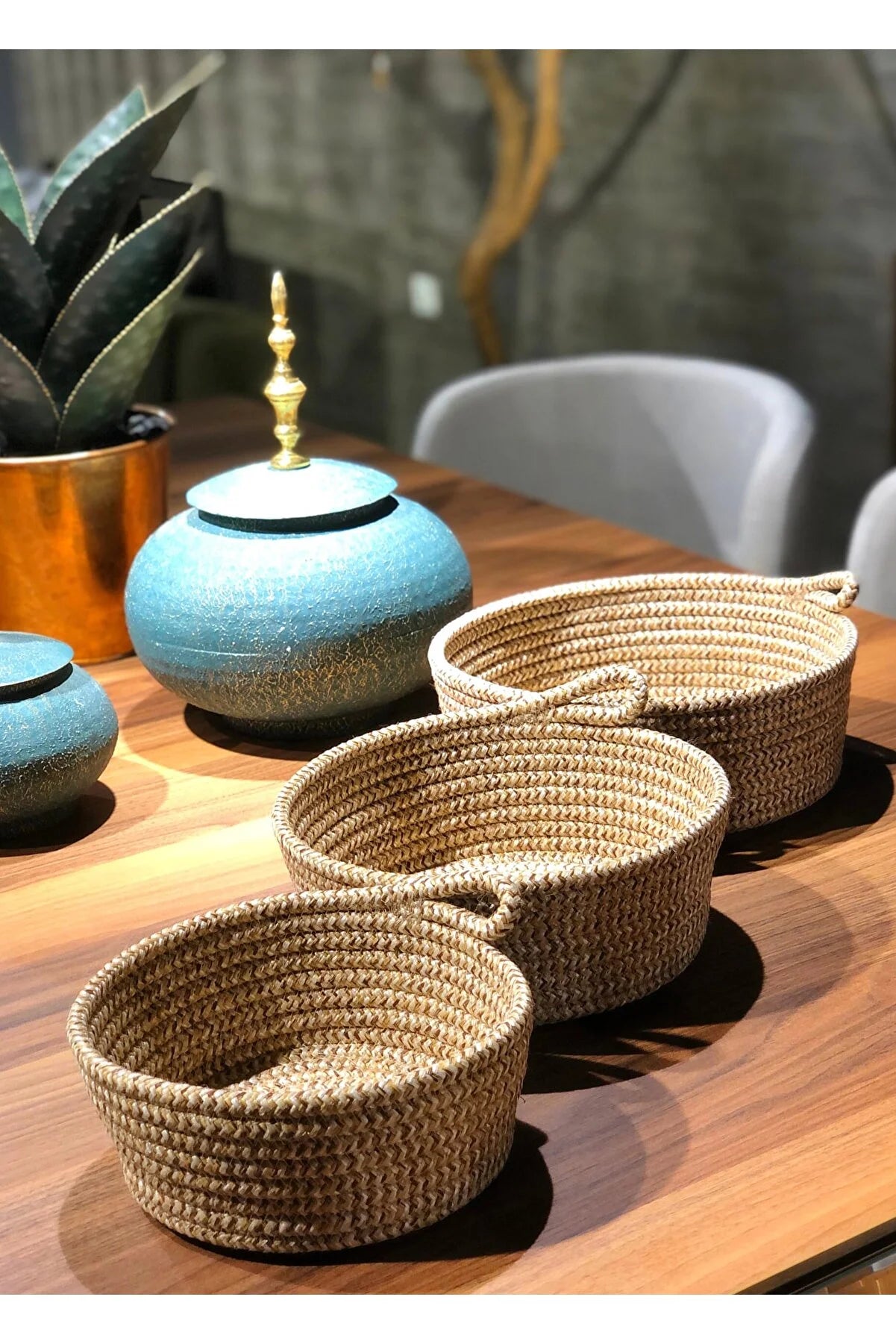 Triple Basket Set Organizer