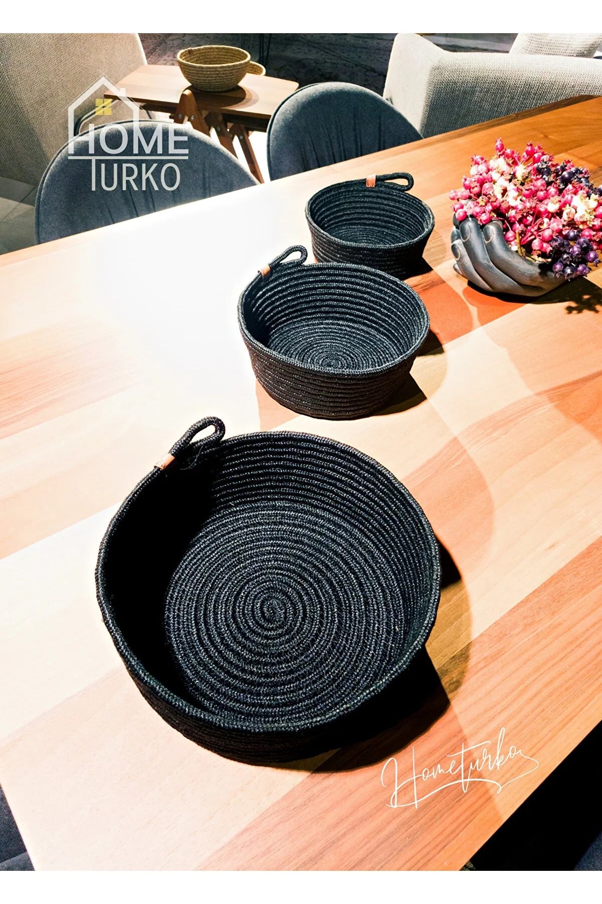 Triple Basket Set Organizer