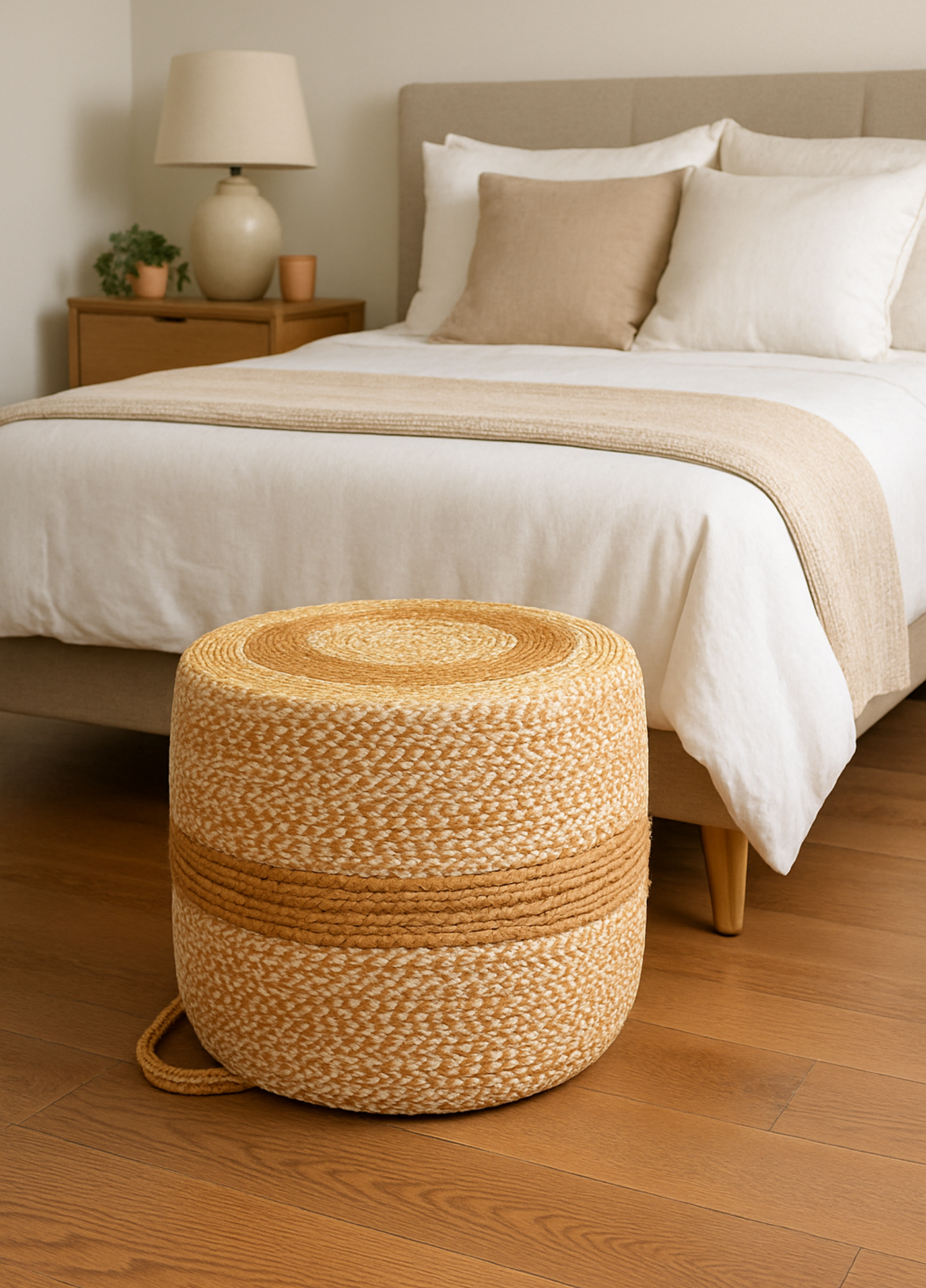 Boho Terra Moderin Jüt Puf