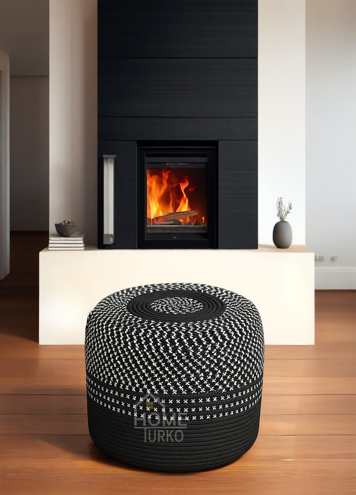 Boho Terra Moderin Jüt Puf