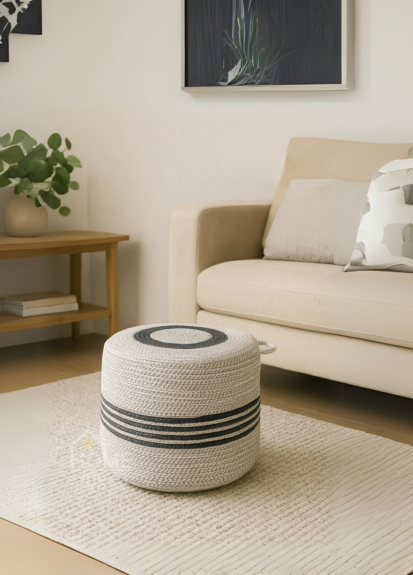 Boho Terra Moderin Jüt Puf